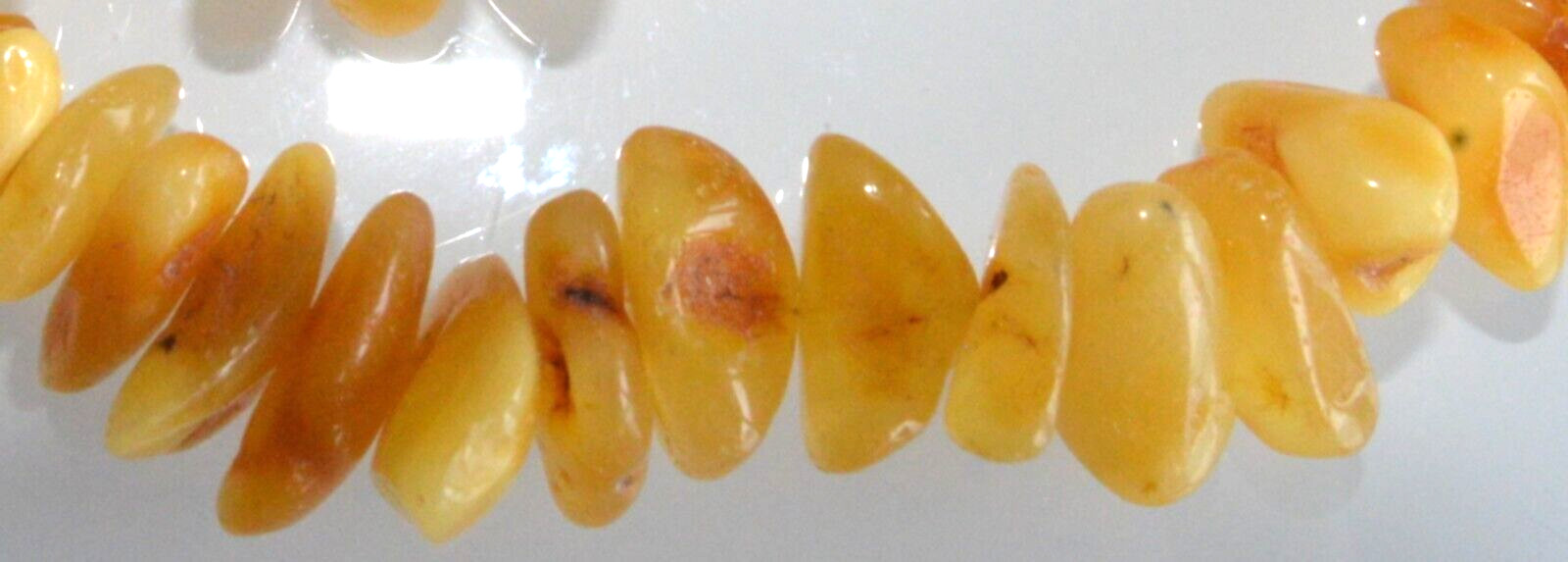 44gr RUSSIAN SOVIET BALTIC AMBER BEAD NECKLACE 琥珀 BRACELET STONE PENDANT EARRING