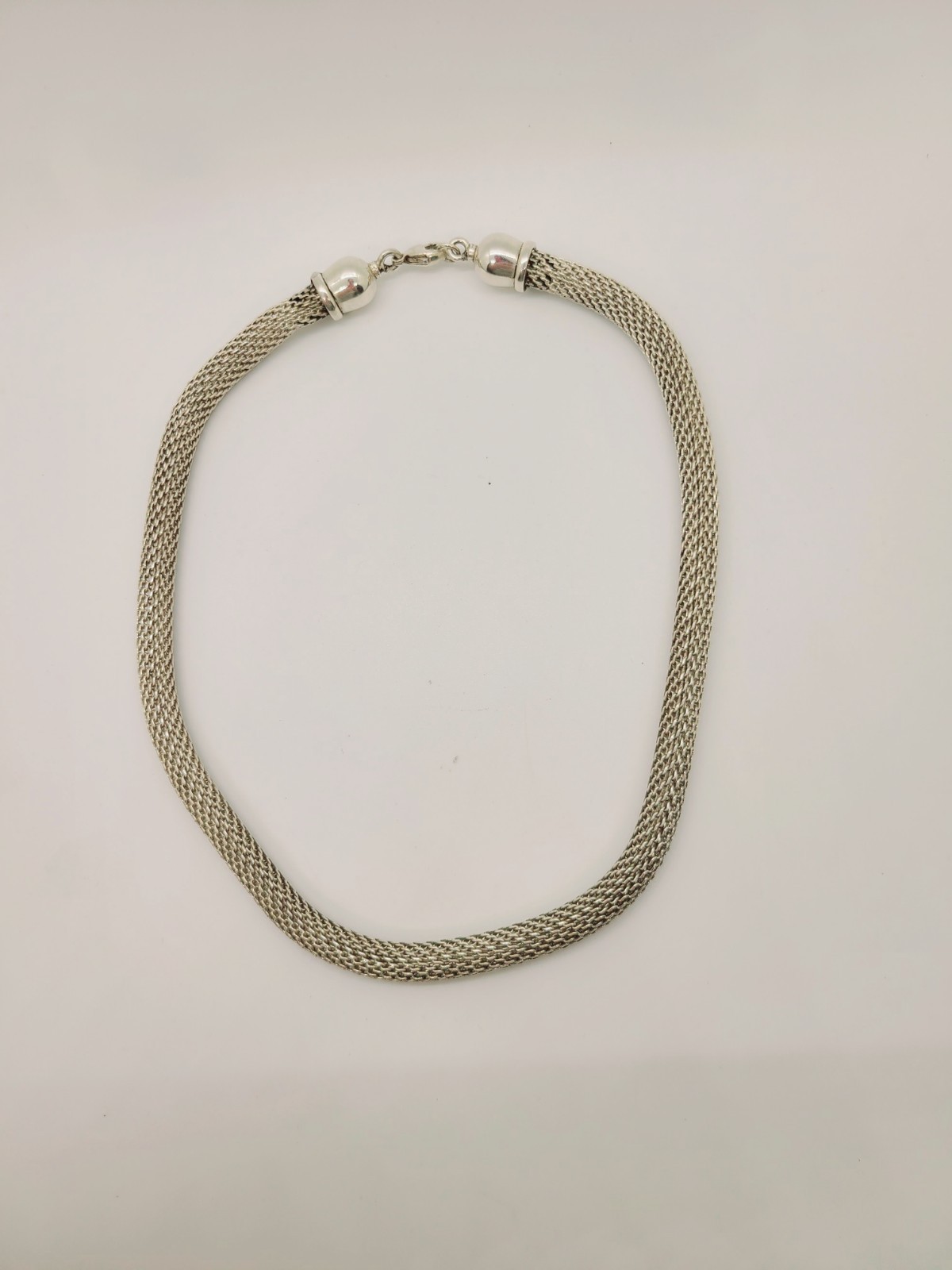 Vintage 925 Sterling Mesh Choker