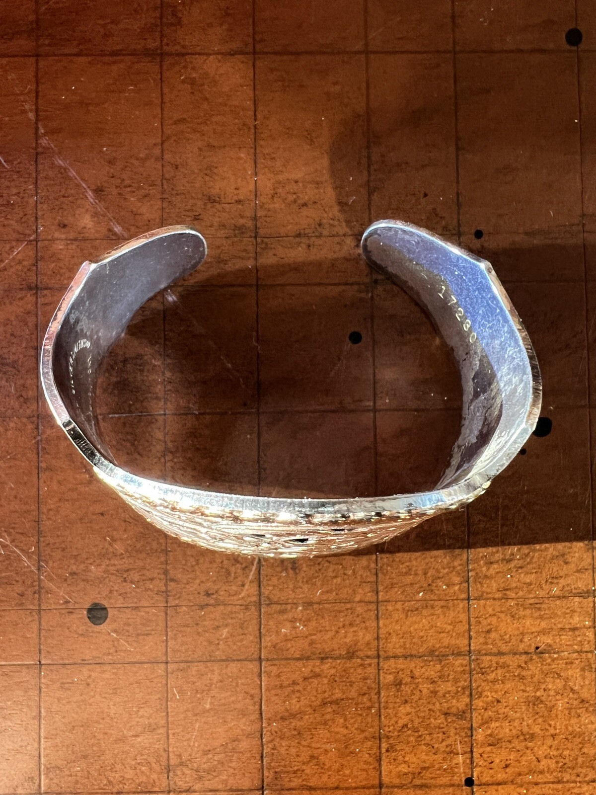 Montana Silversmiths Tri-Color Western Cuff Bracelet Silver