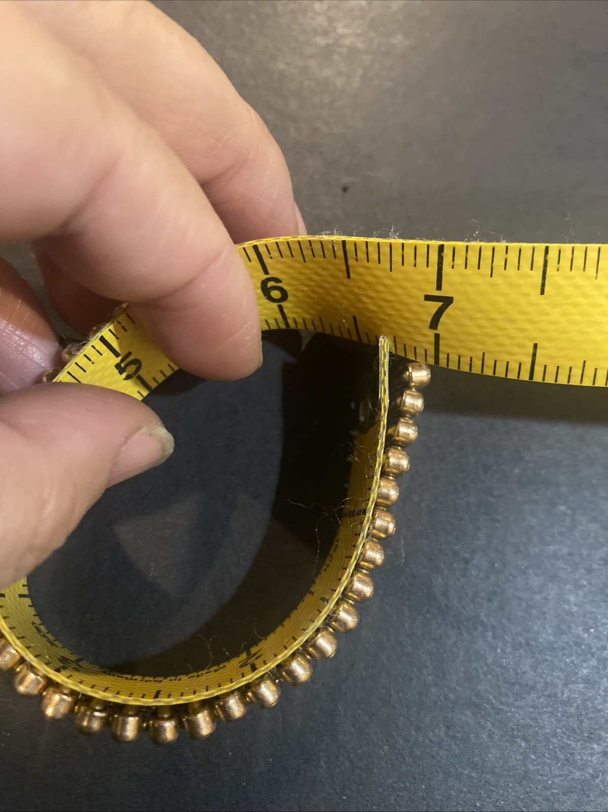 Antique Victorian AAG Co Gold Filled Sweetheart Expansion Bracelet Monogram