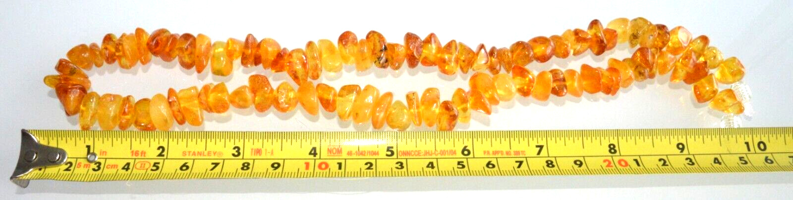 38gr RUSSIAN SOVIET BALTIC AMBER BEAD NECKLACE 琥珀 BRACELET STONE PENDANT EARRING
