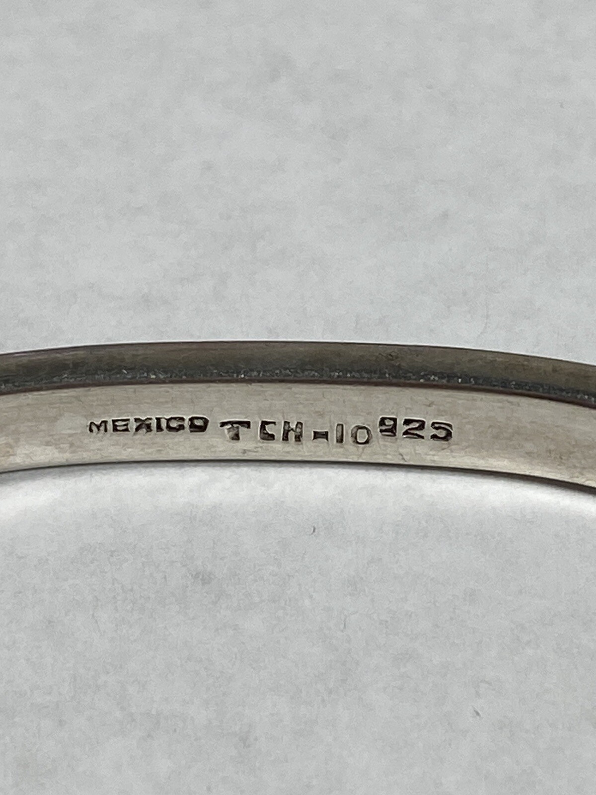Taxco Mexico 925 Sterling Slver Bracelet TCH-10 6.5” 26.31 art Deco Vintage