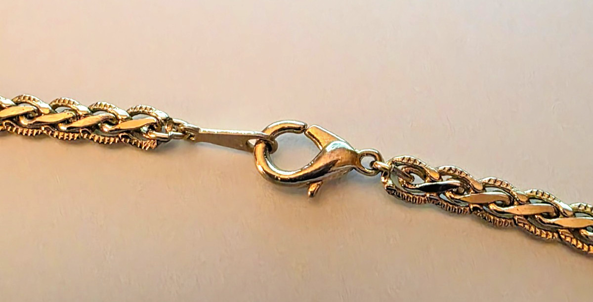 Vintage Franco Wheat Gold Tone Chain 24 Inch Lobster Claw Clasp