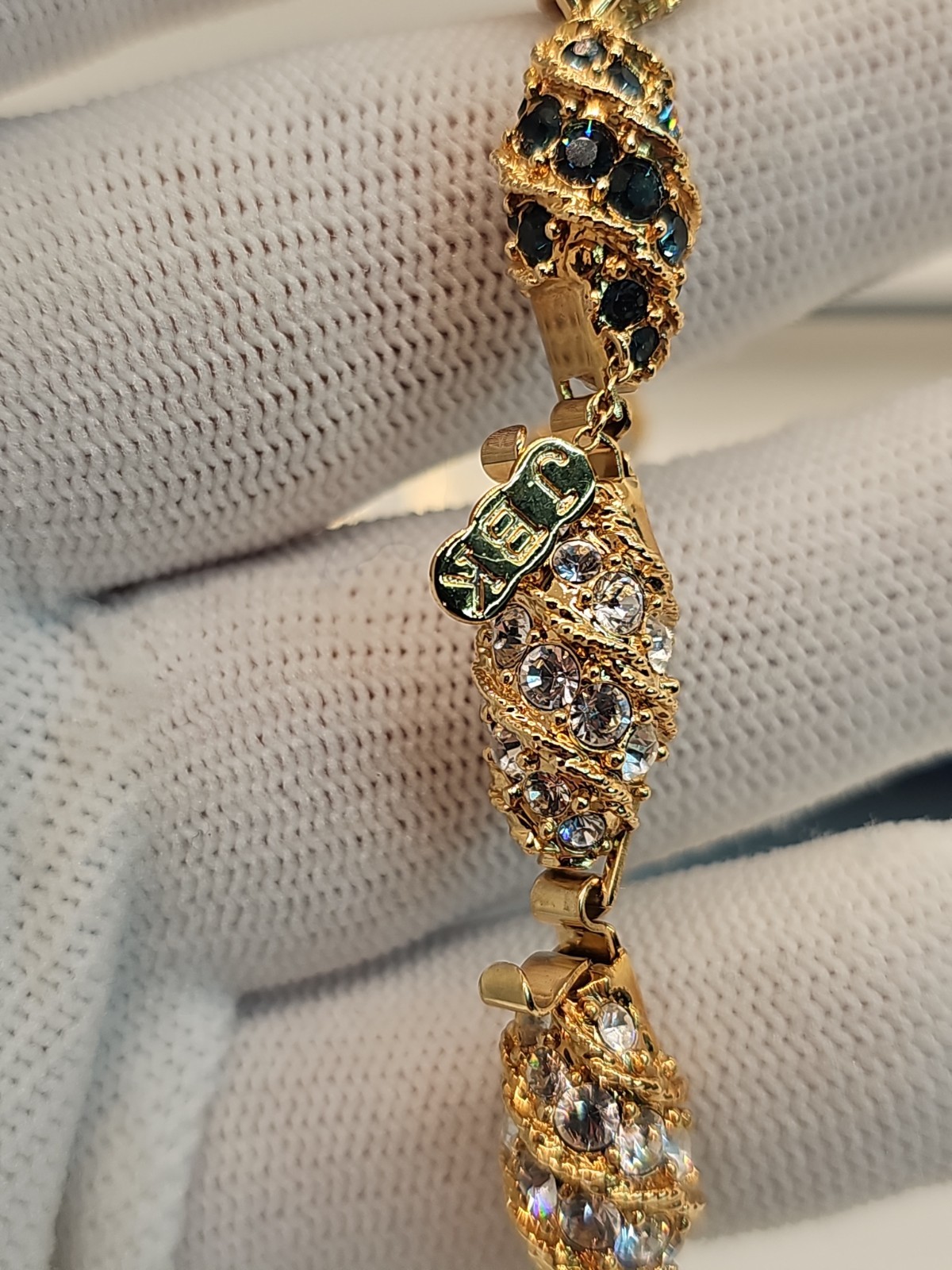 Camrose & Kross Jackie Kennedy JBK Royal Egg Bracelet. Signed JBK