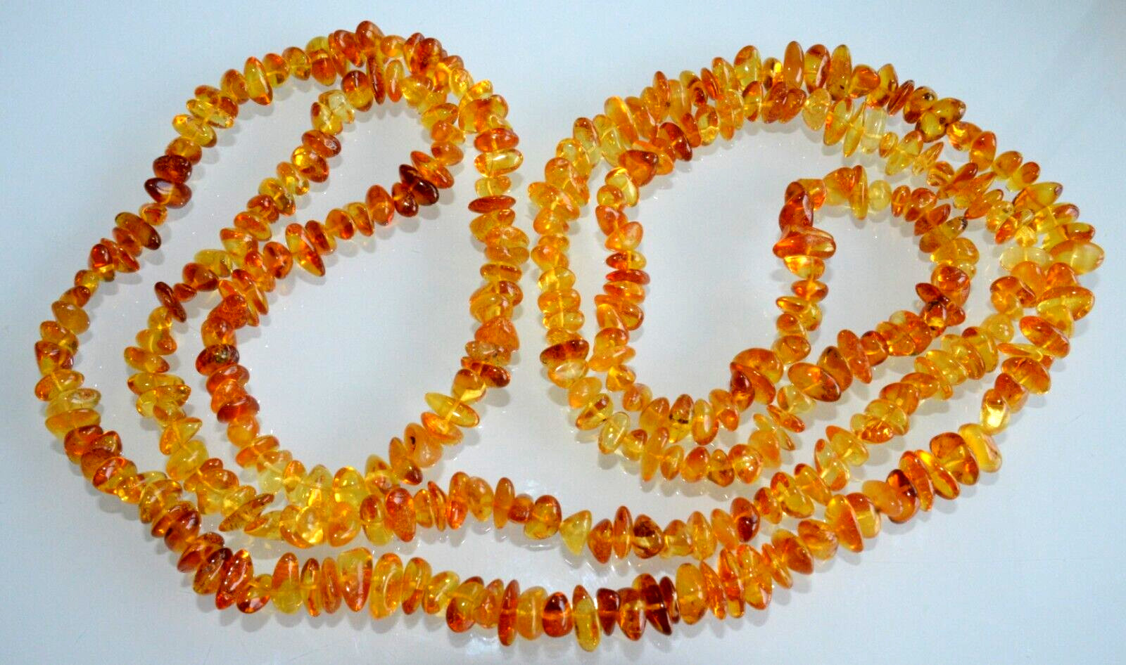 ✅135 cm=54gr RUSSIAN SOVIET BALTIC AMBER BEAD NECKLACE 琥珀 BRACELET STONE PENDANT