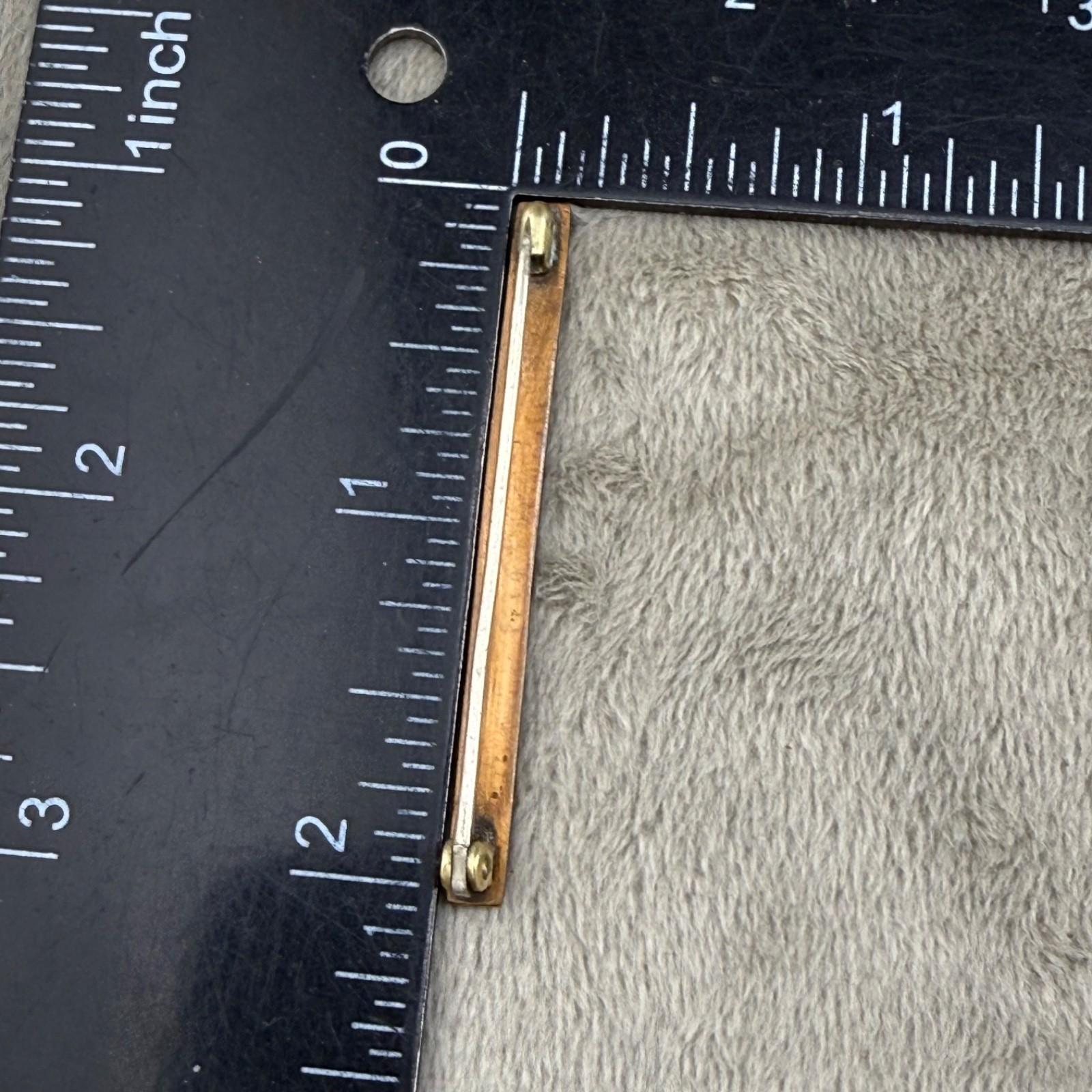 Vintage Gold Filled Bar Brooch