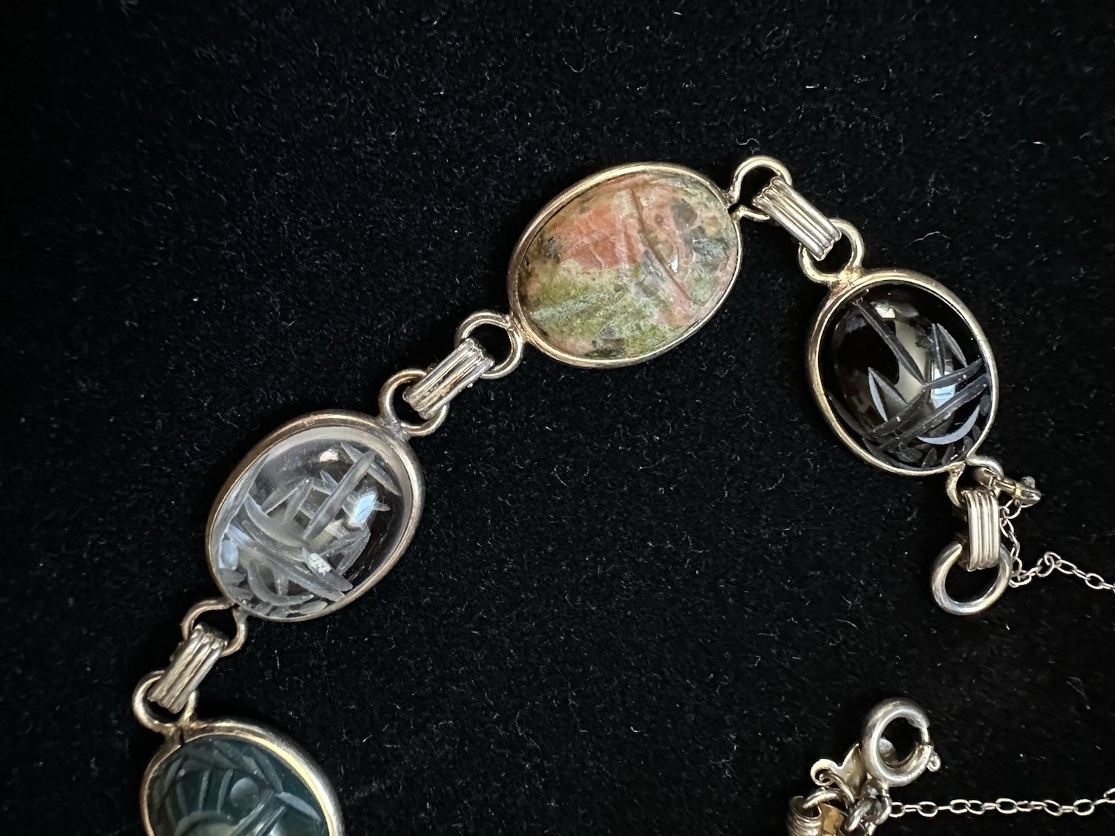 Vintage Lady Hadley 12k GF Scarab Bracelet