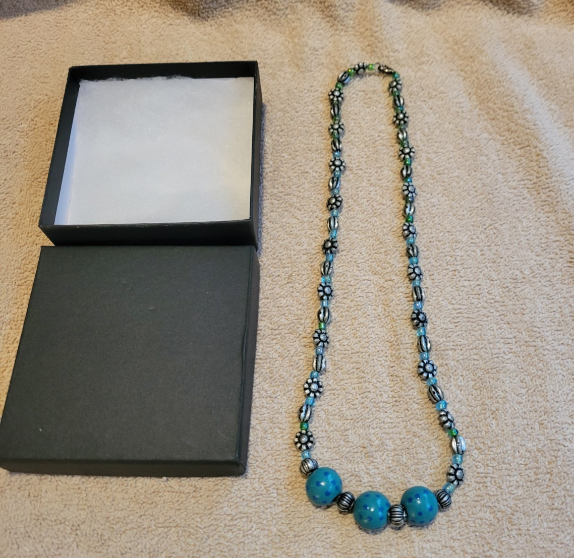 VINTAGE SISTER BEAD NECKLACE FROM A LOCAL ESTATE