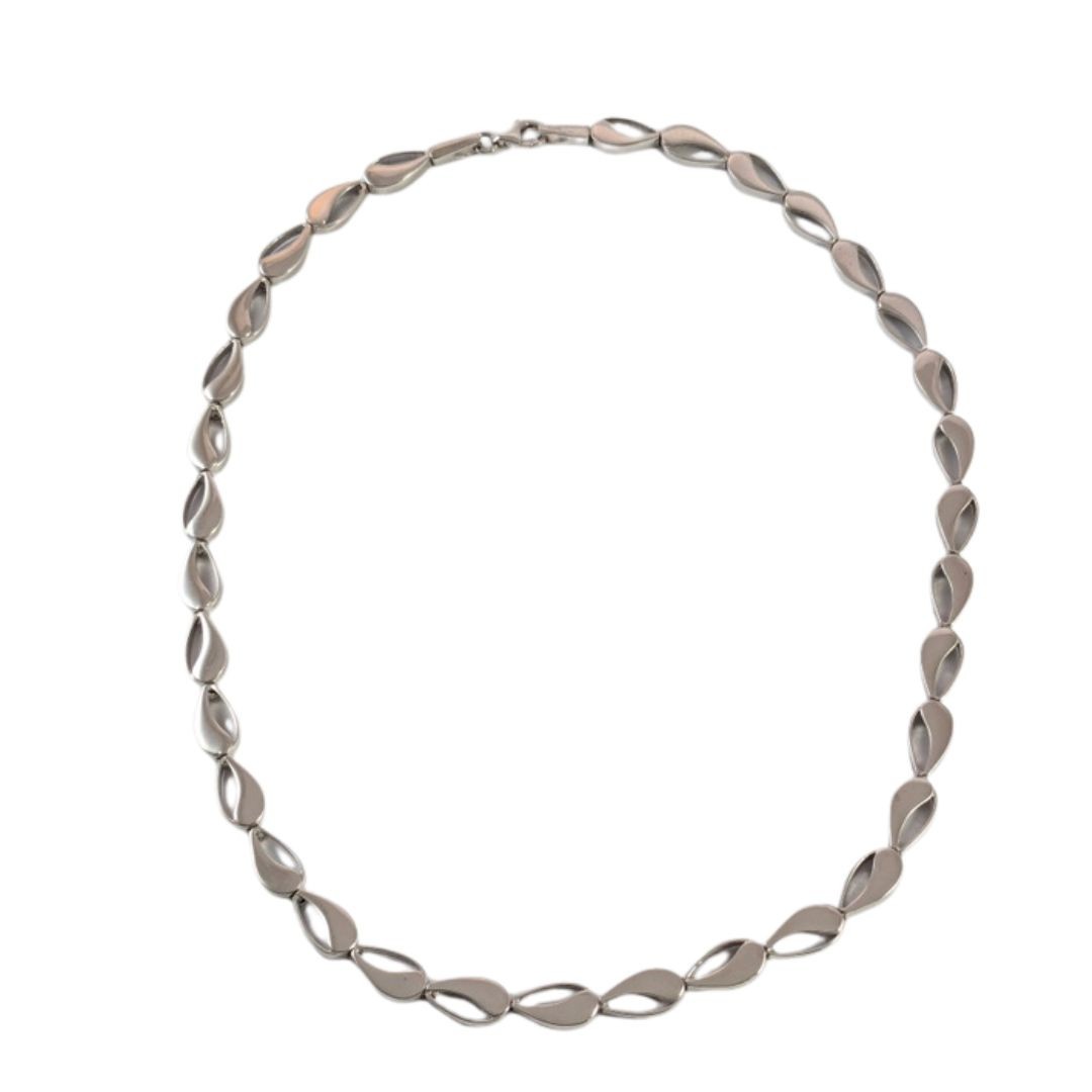 45.5cm Danish Sterling Silver Randers Solv Troels Tvenstrup Handmade necklace