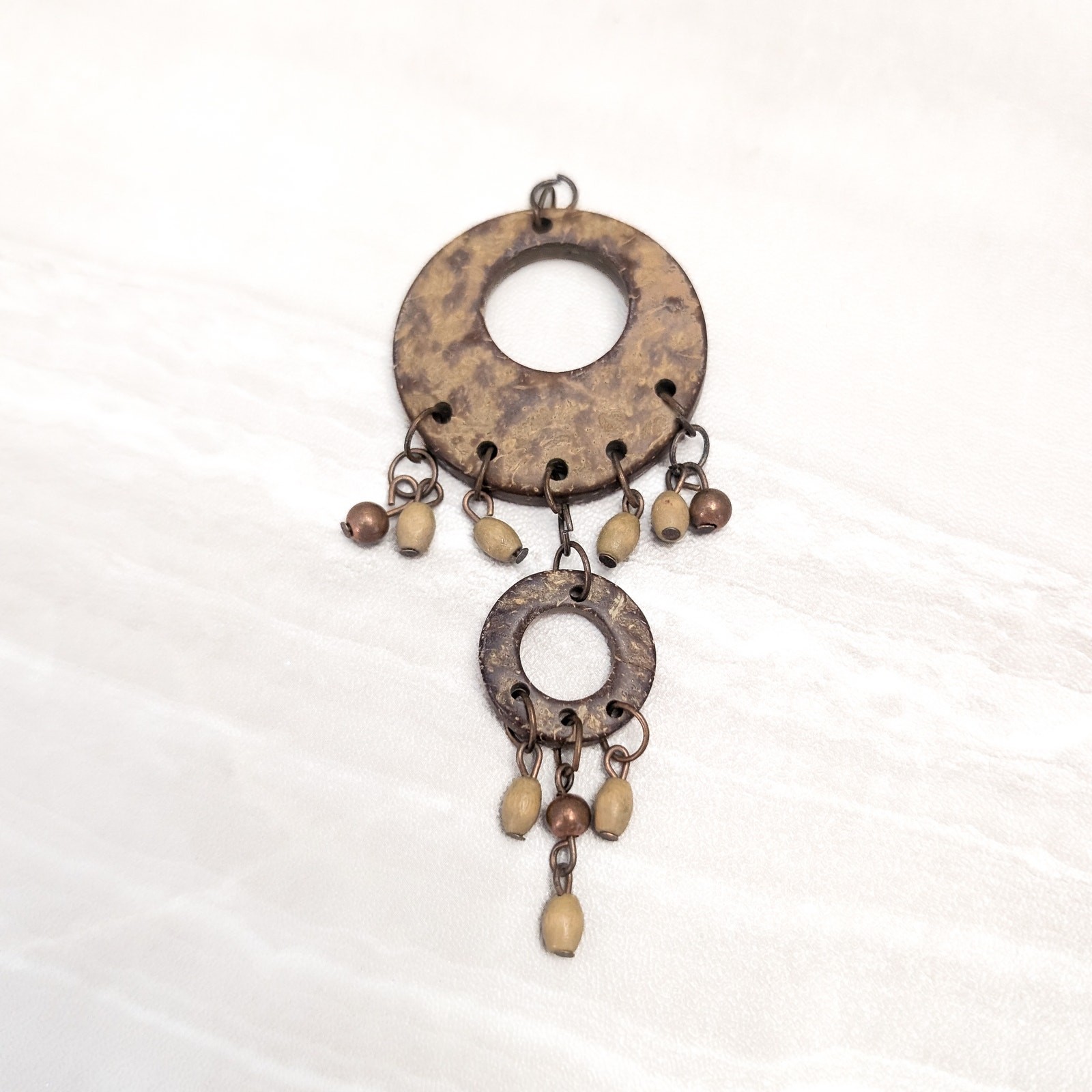 Vintage Pendant Extra Long Boho Style Dangle – No Chain Included