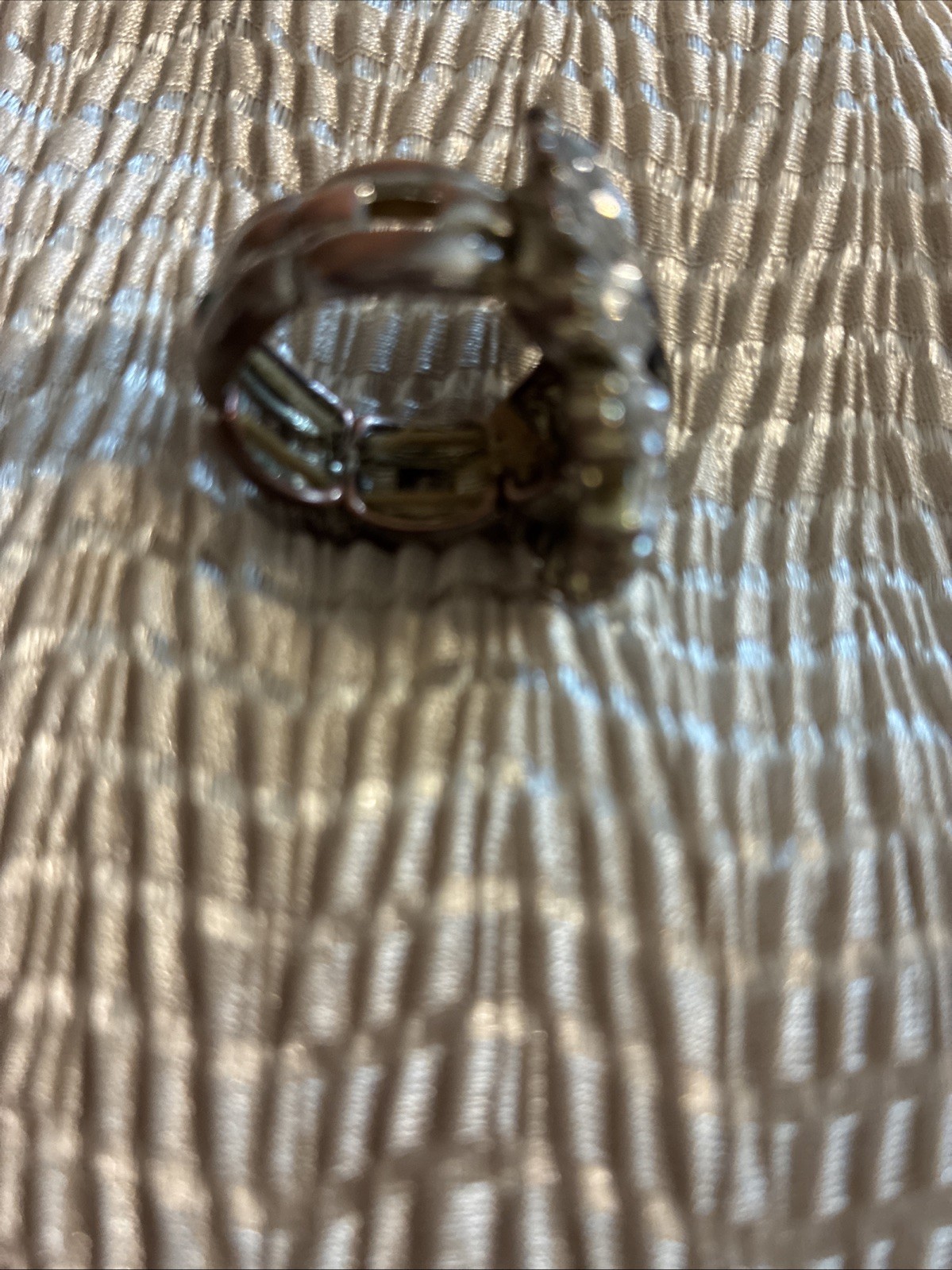 vintage rhinestone Ring