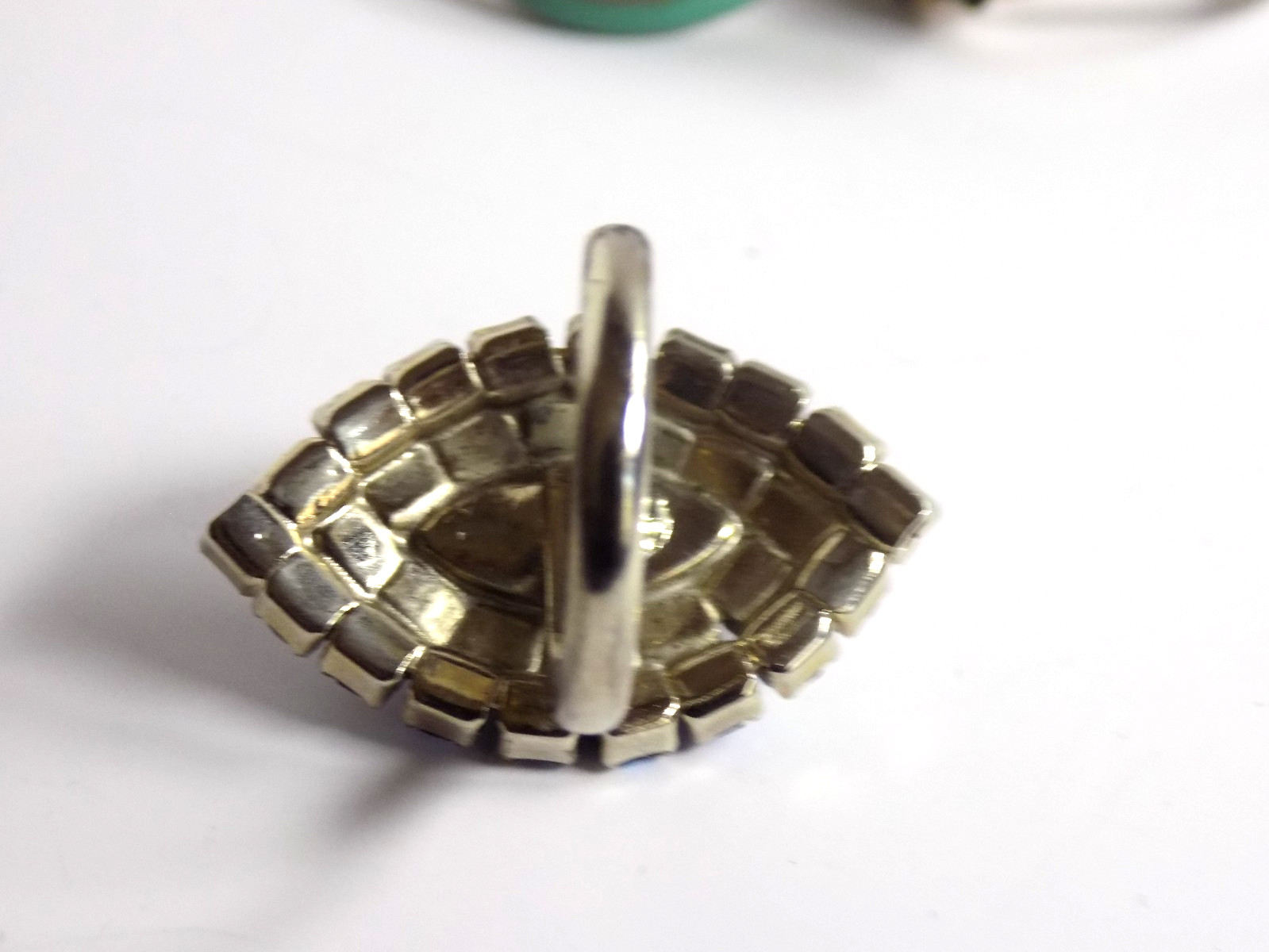 Vintage Costume Rings Lot Rhinestones Avon Monet Silverplated CZ Bands Floral