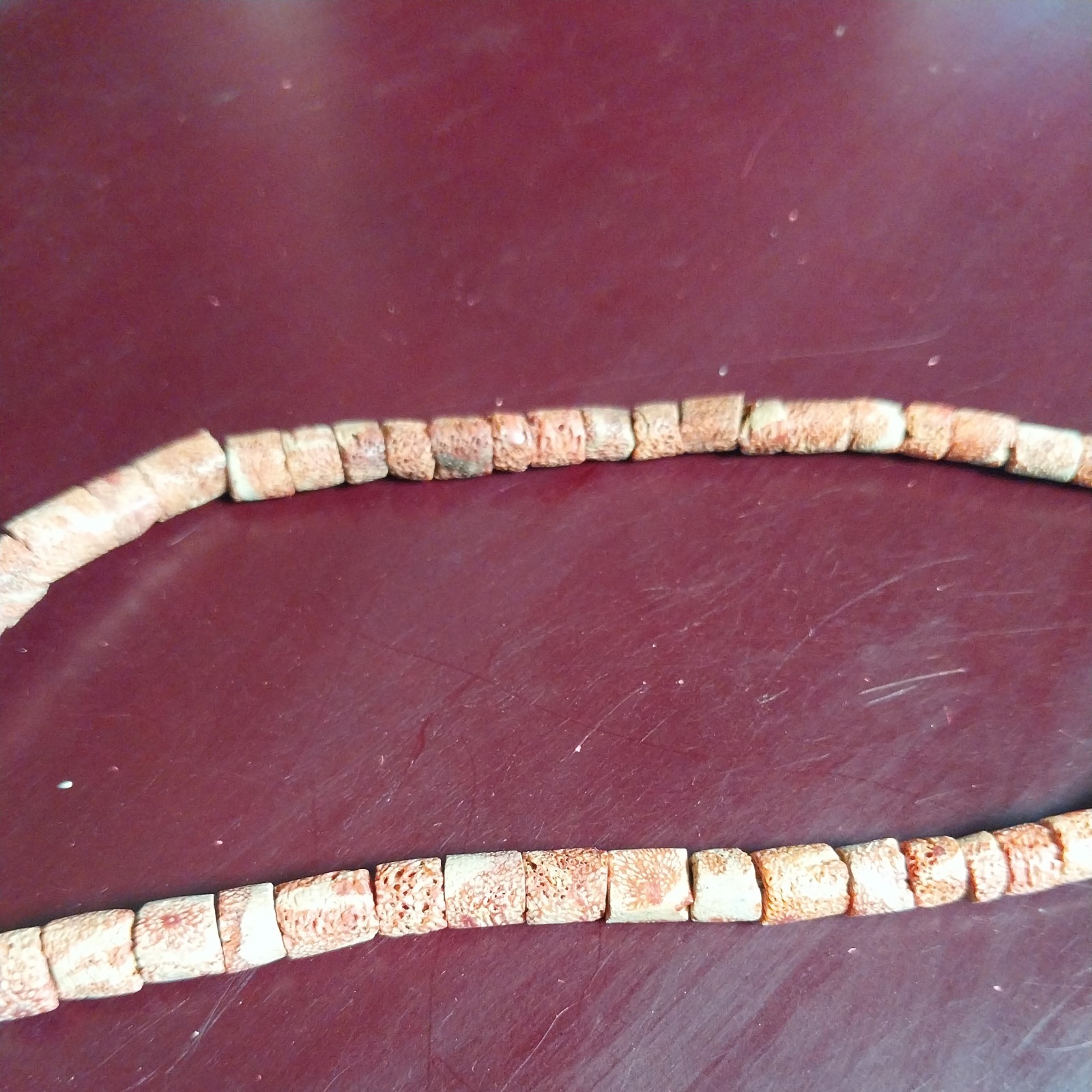 Vintage Red Coral Necklace