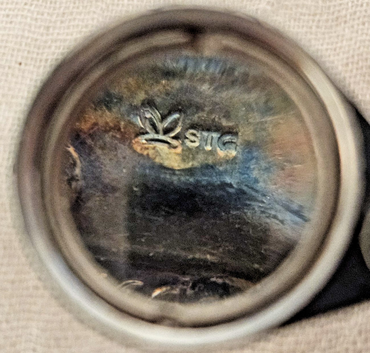 VTG Ariki Ataahua Sterling Silver Paua Abalone Brooch New Zealand Bee Symbol