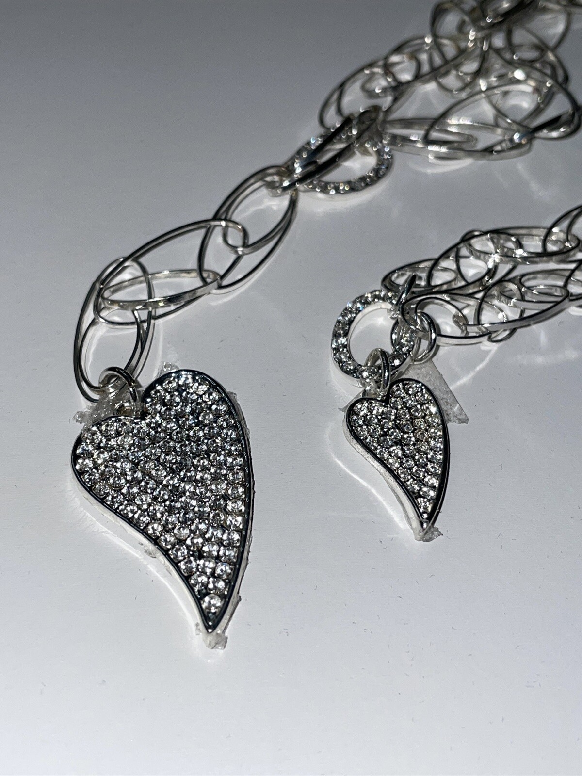 HSN Evolve John Edward Silvertone Hand On My Heart Fashion Jewelry Set READ A311