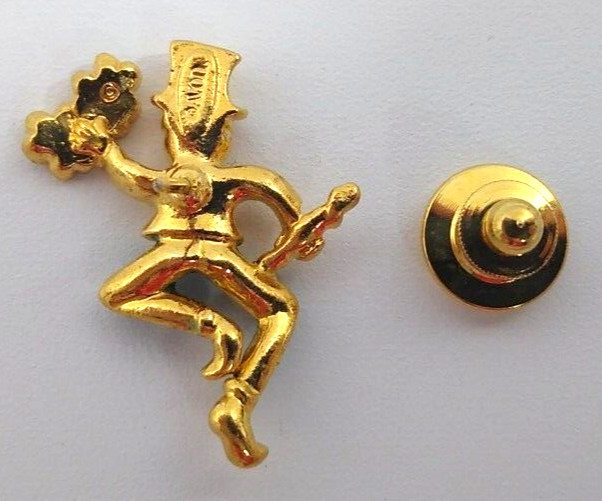 Avon 1996 Dancing Leprechaun St. Patrick’s Day Figural Enamel Tack Tac Pin