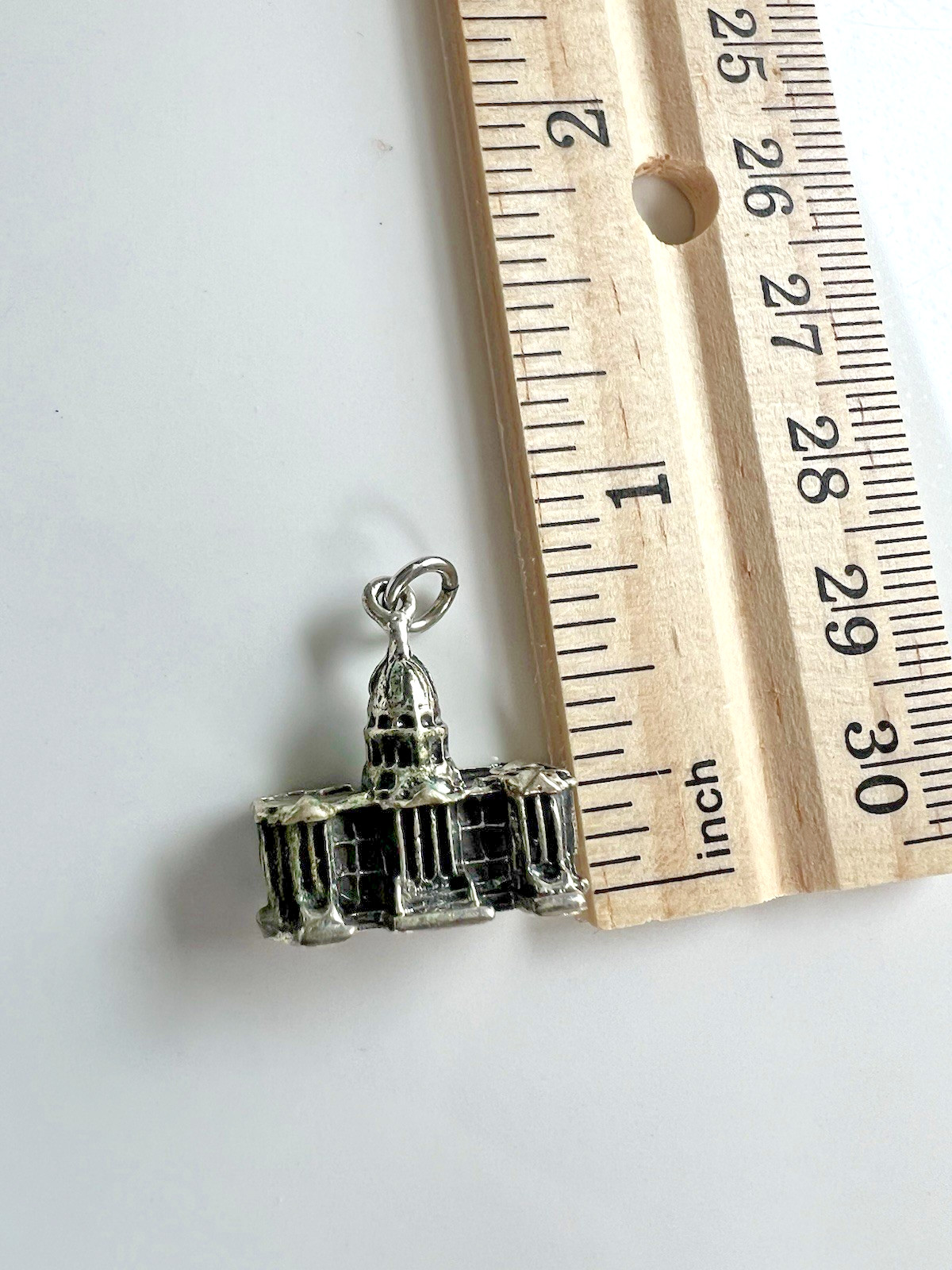 Sterling Silver Building Charm US Capital Buildings & Monuments Theme, NOS
