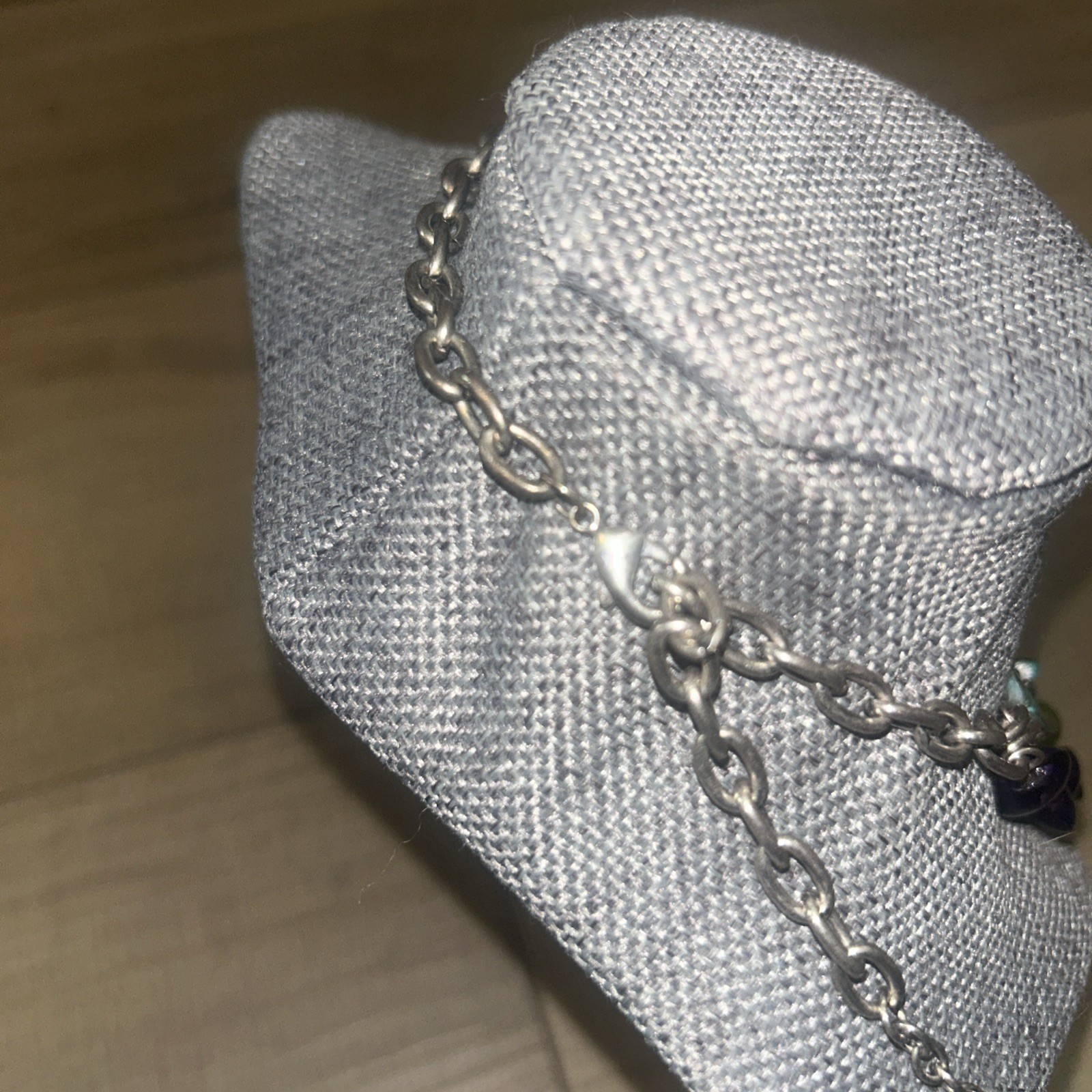 Vintage Seashell Beaded Necklace And Bracelet Aqua Ocean Coastal Cowgirl Layered