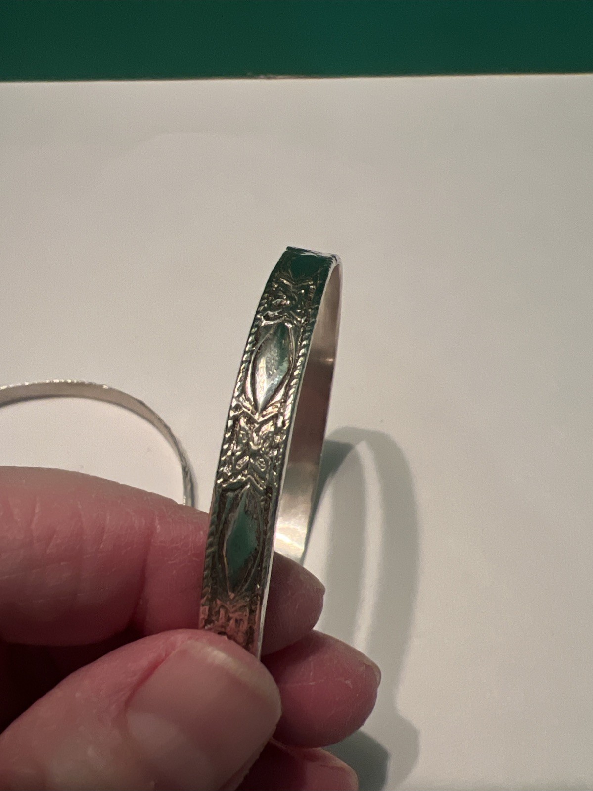 vintage Sterling Silver Mexico bracelet Set Of 2. Approximately Size 7.75