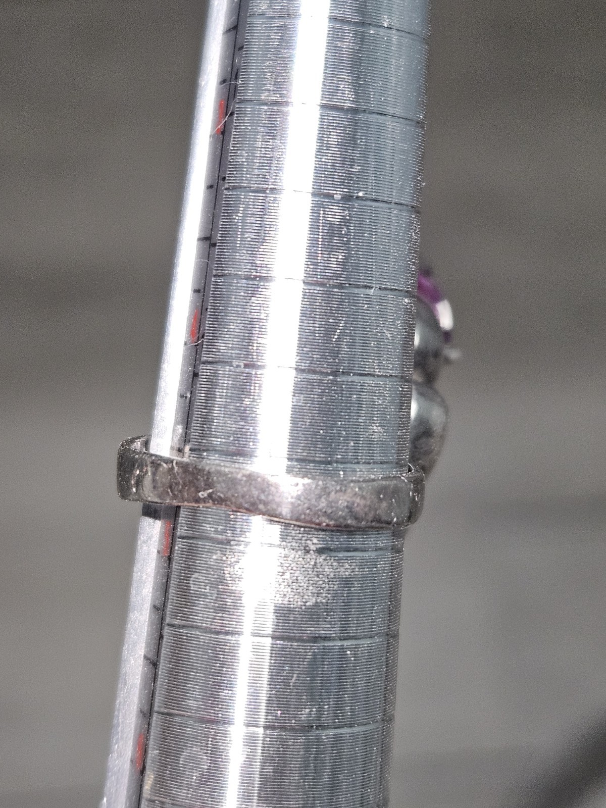 Beatiful & Vintage, Pink CZ 925 Silver Ring 8.2 g Sz 4.75
