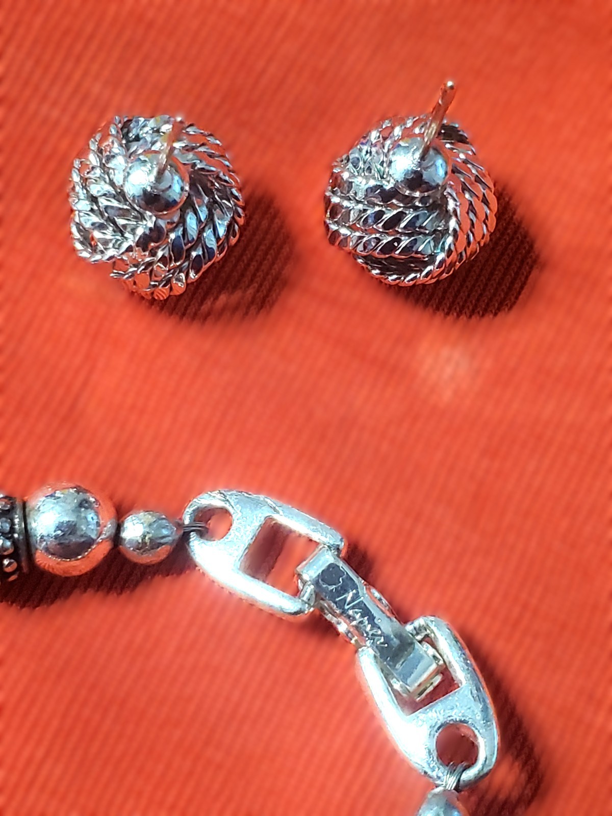 Mixed Lot 5 Pieces*Monet*Avon*Napier*Faux Turquoise Neck 2 Bracelets 2 set ER