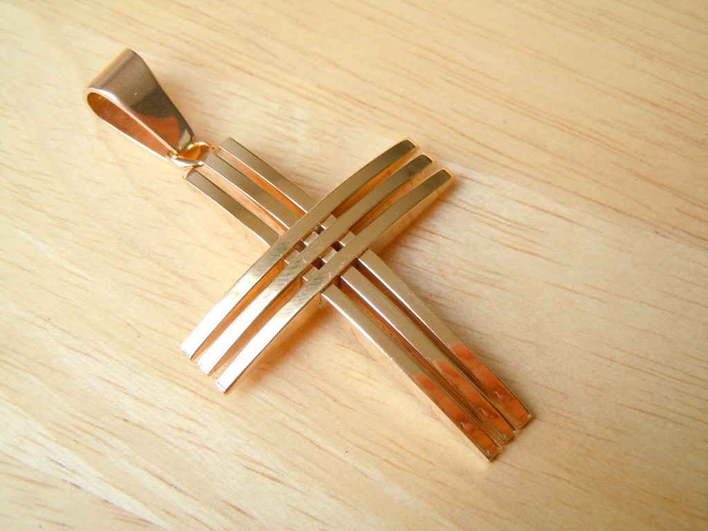 Cross Pendant 0.7oz/2 11/16×1 1/2in