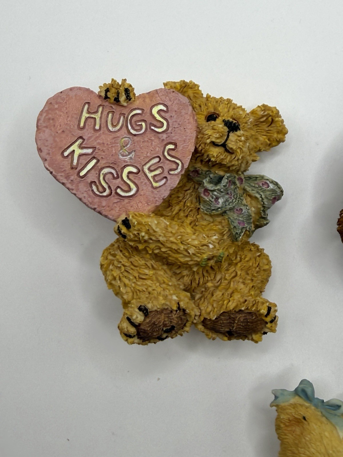 BOYD’S BEARS AND FRIEND PINS GREAT GIFT RESIN / METAL NEUTRAL COLORS SET OF 3