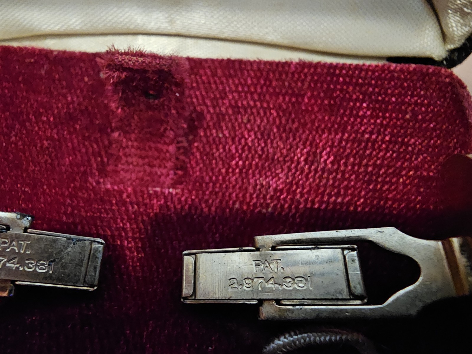 Vintage Gold Tone HADLEY Cufflinks “P” Intial