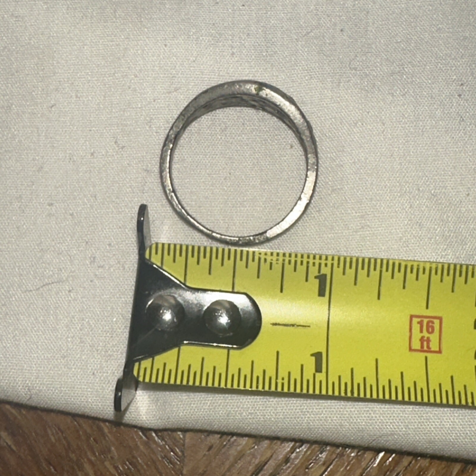 Vintage Ring. Not Magnetic Metal With Intricate Designs Check Description