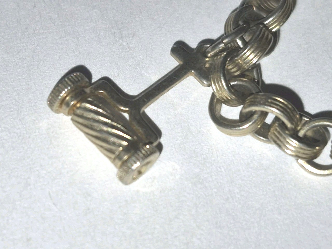 Vintage signed CORO with GARDEN moving Charms Bracelet costume jewelry