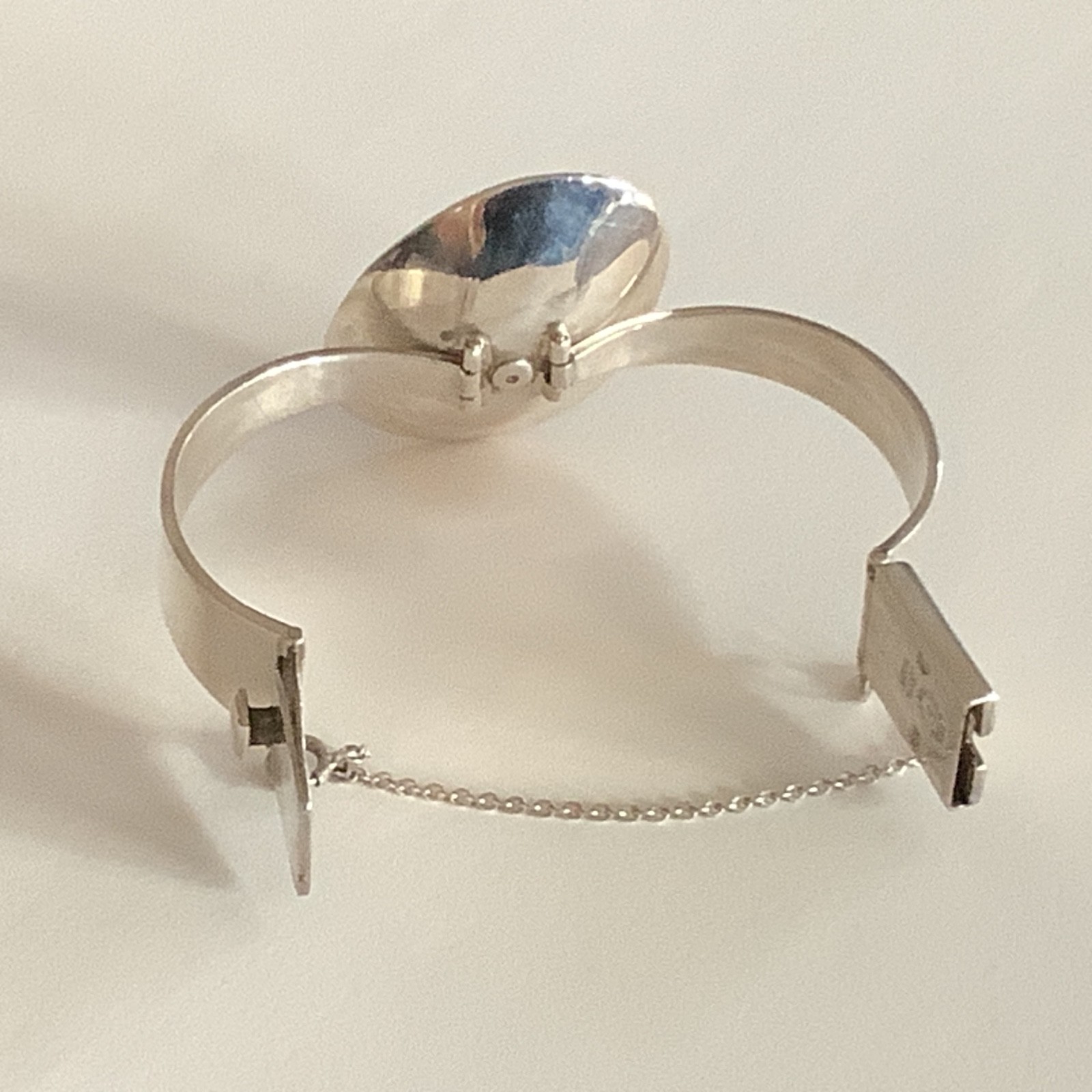 VTG Los Castillo MCM Sterling Silver Bracelet Amethyst?