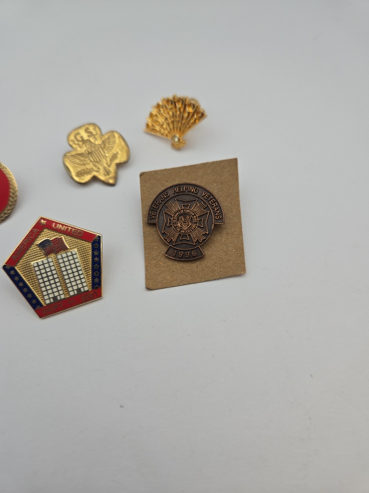 Vintage Men’s Pins Novelty Design 5 Pieces