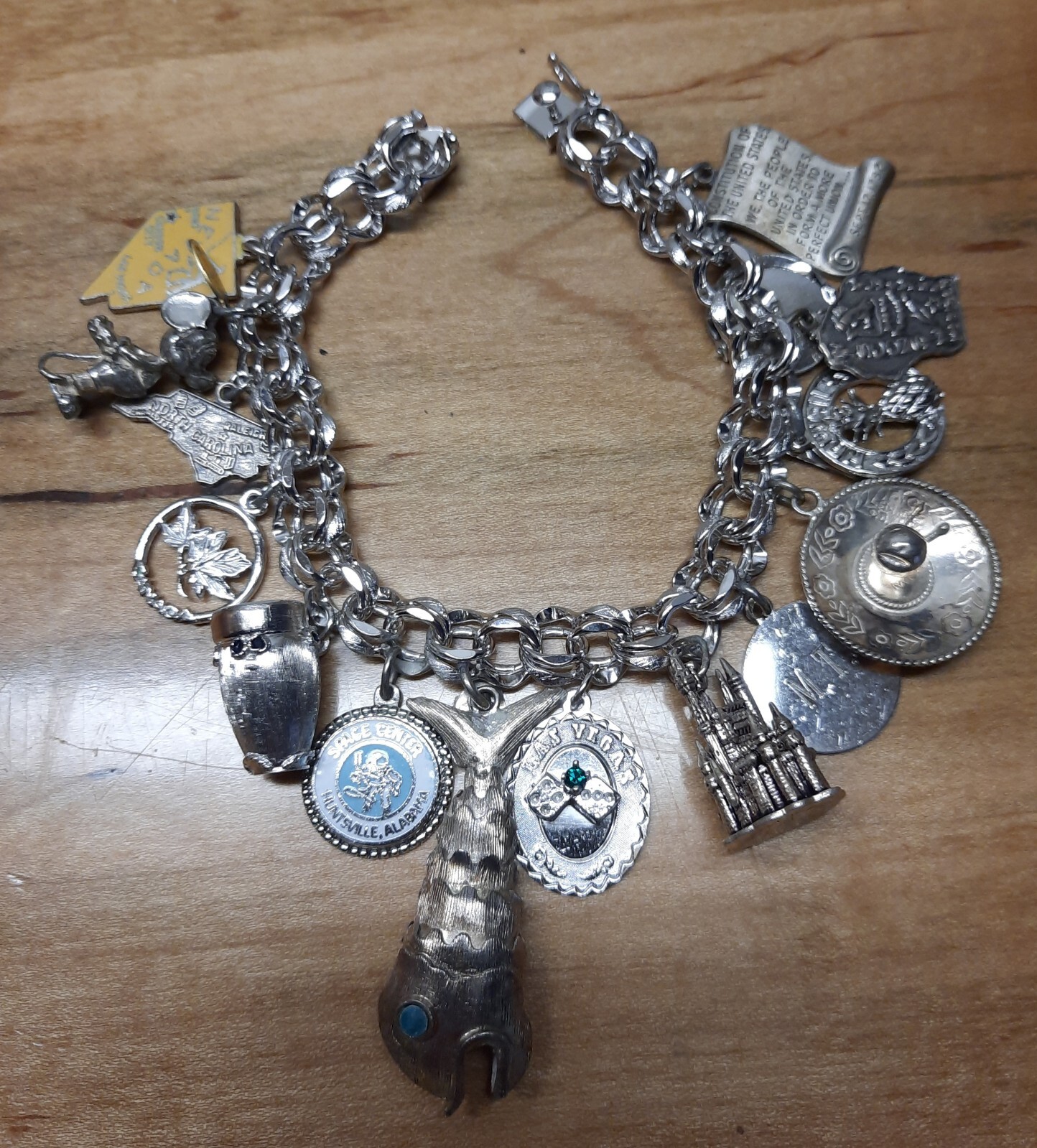Vintage 1960s-1980s Charm Barce All Sterling Silver