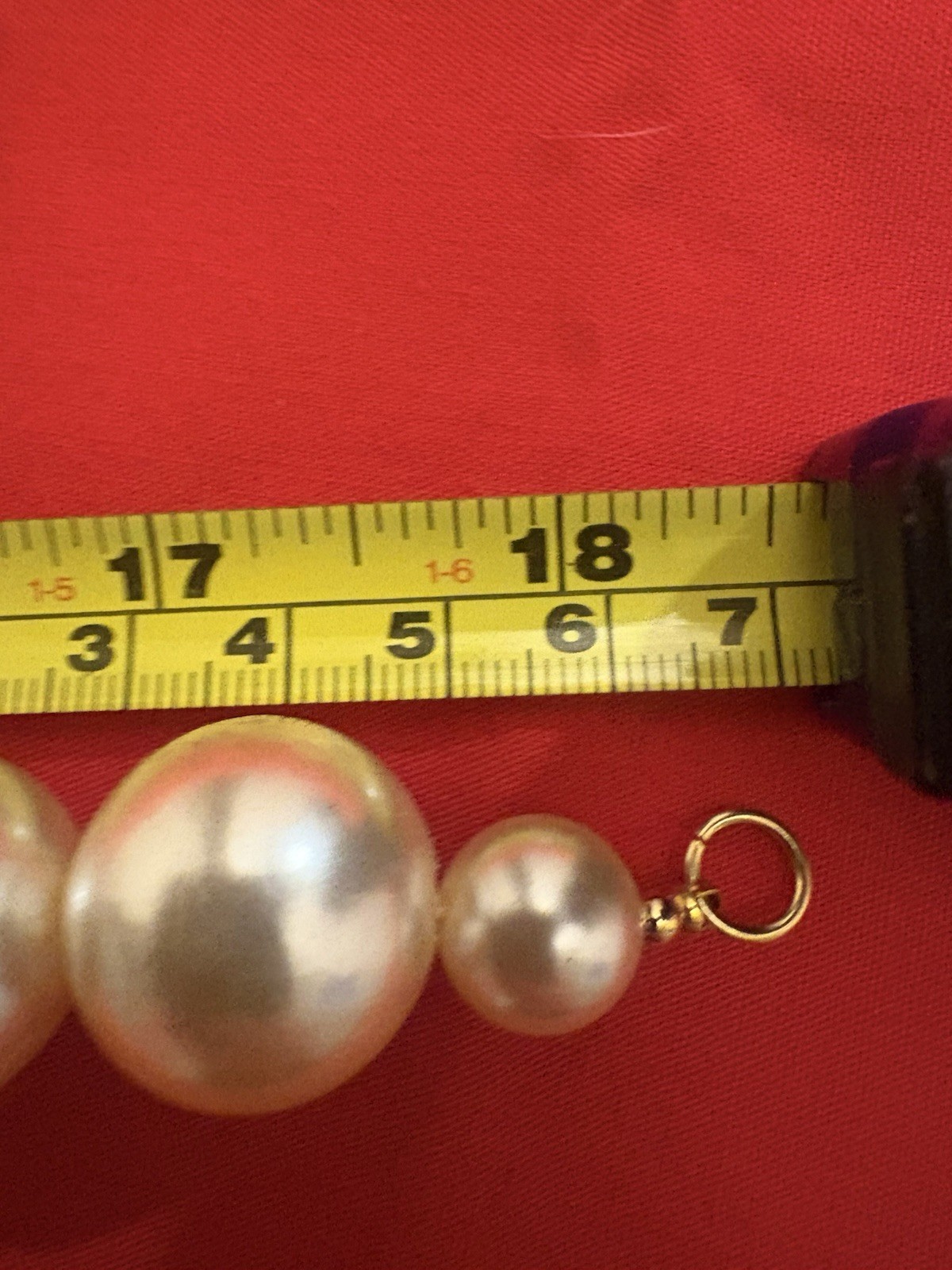 Vintage Women’s Pearl And Rhinestone Necklace And Earrings Set