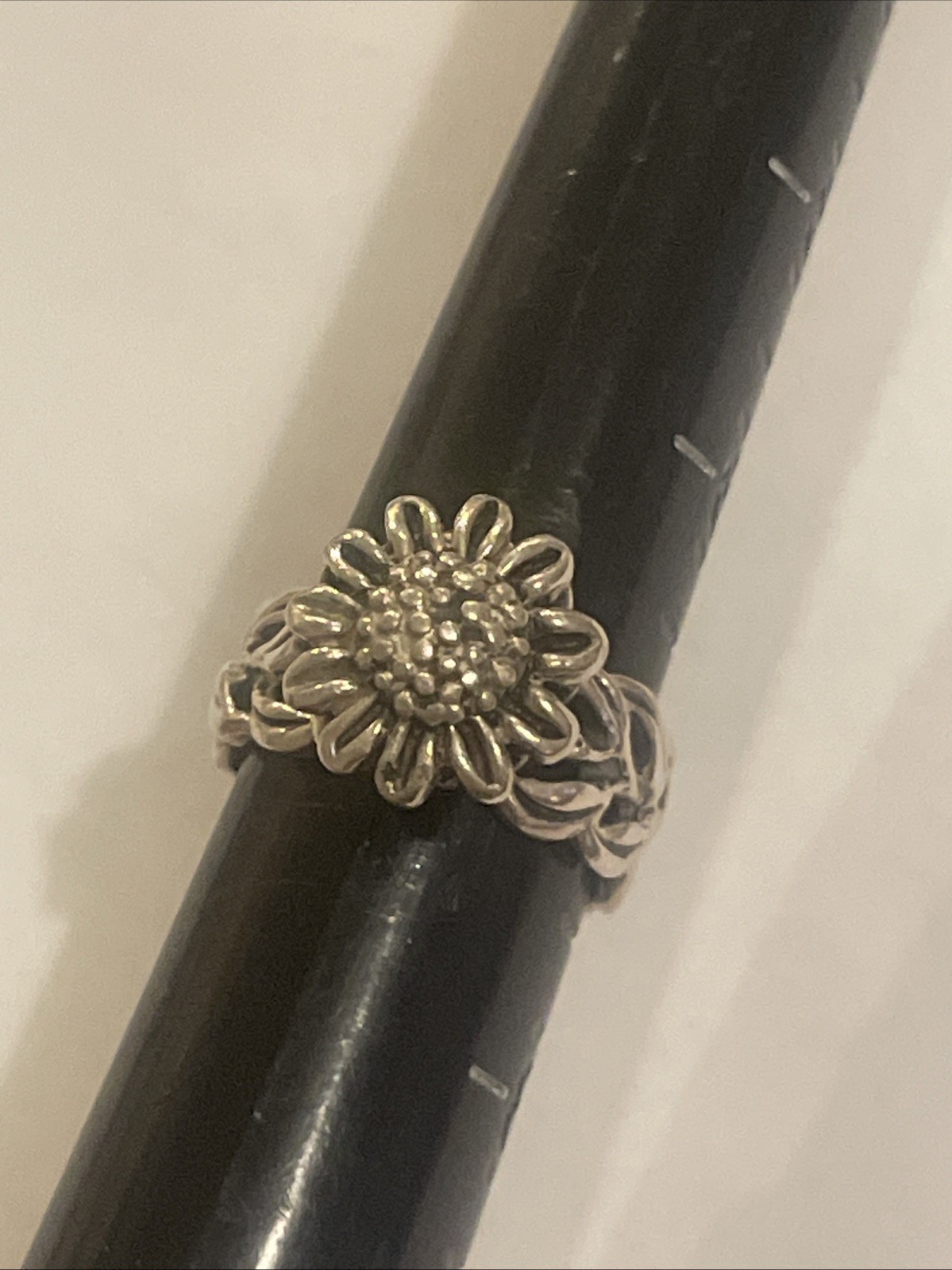Dian Malouf Flower Ring Size 7