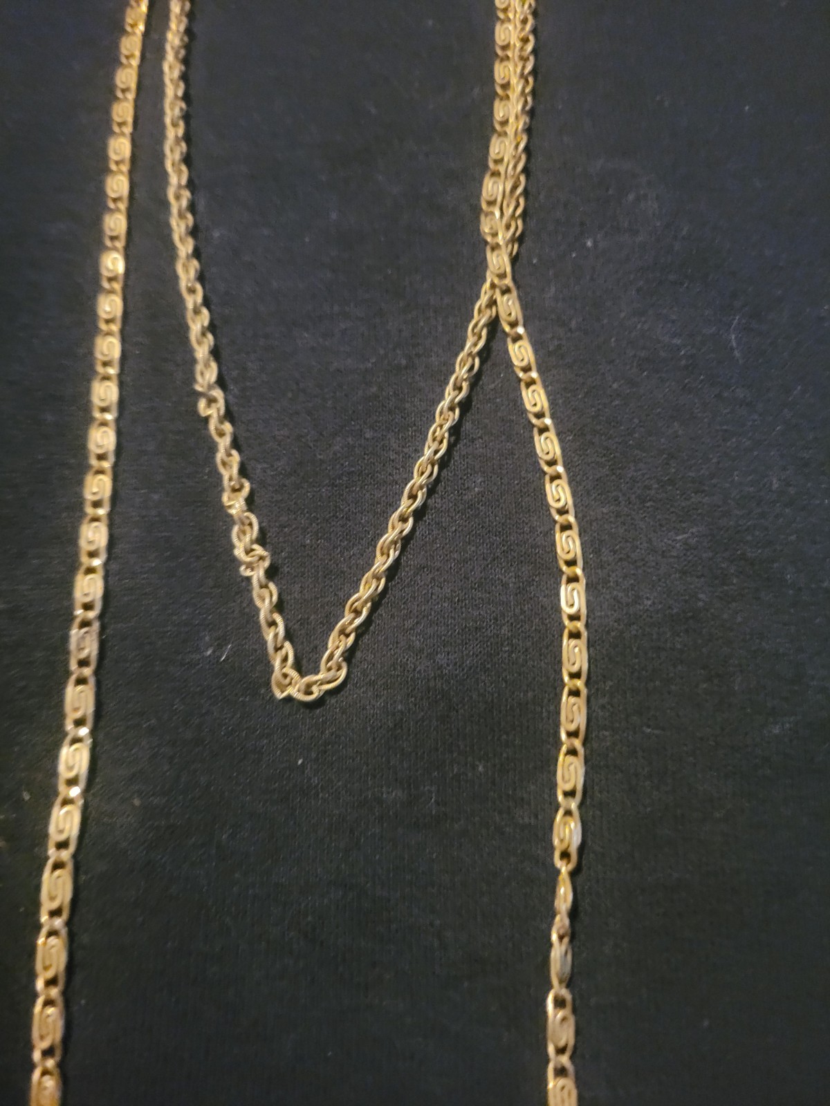 Miriam Haskell Vintage Layered Necklace 2 In 1 Necklace