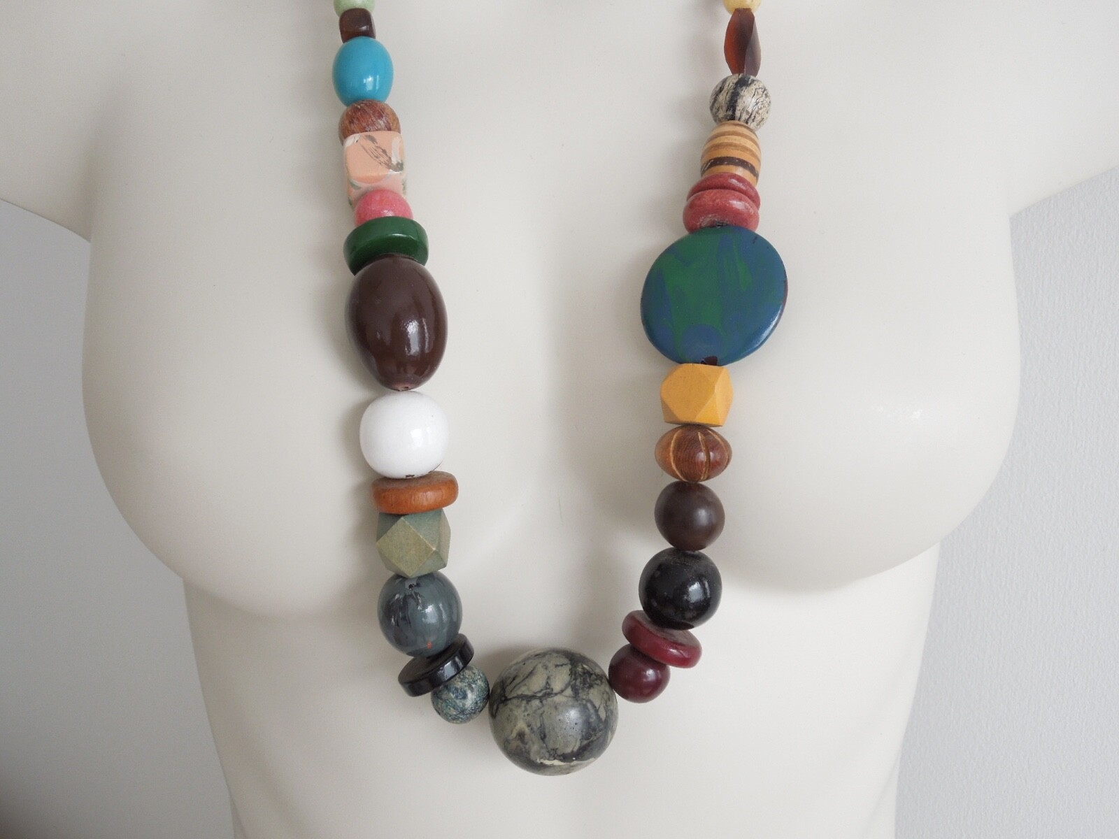 Chain Wood & Plastic Colourful & Long 3.3oz/33 5/16in