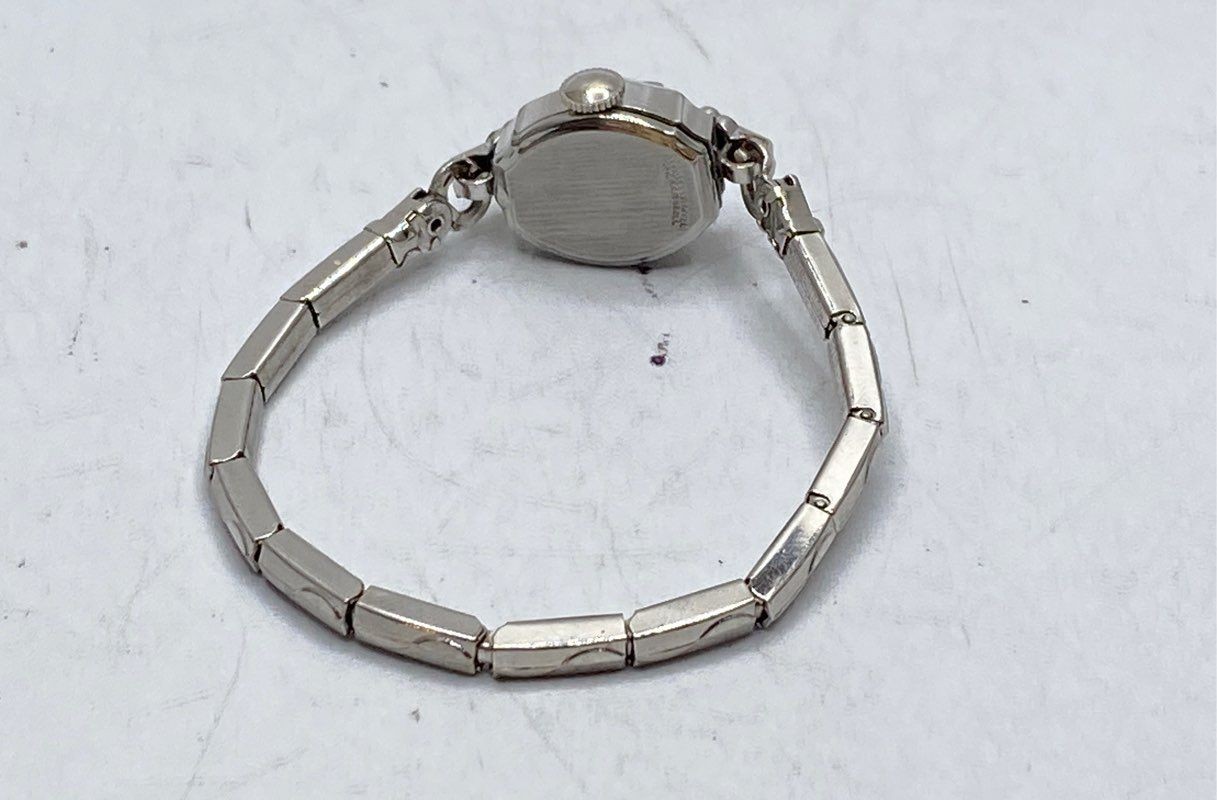 Vintage Elbon 10K RGP Bezel 17 Jewels Manual Wind Ladies Dress Watch