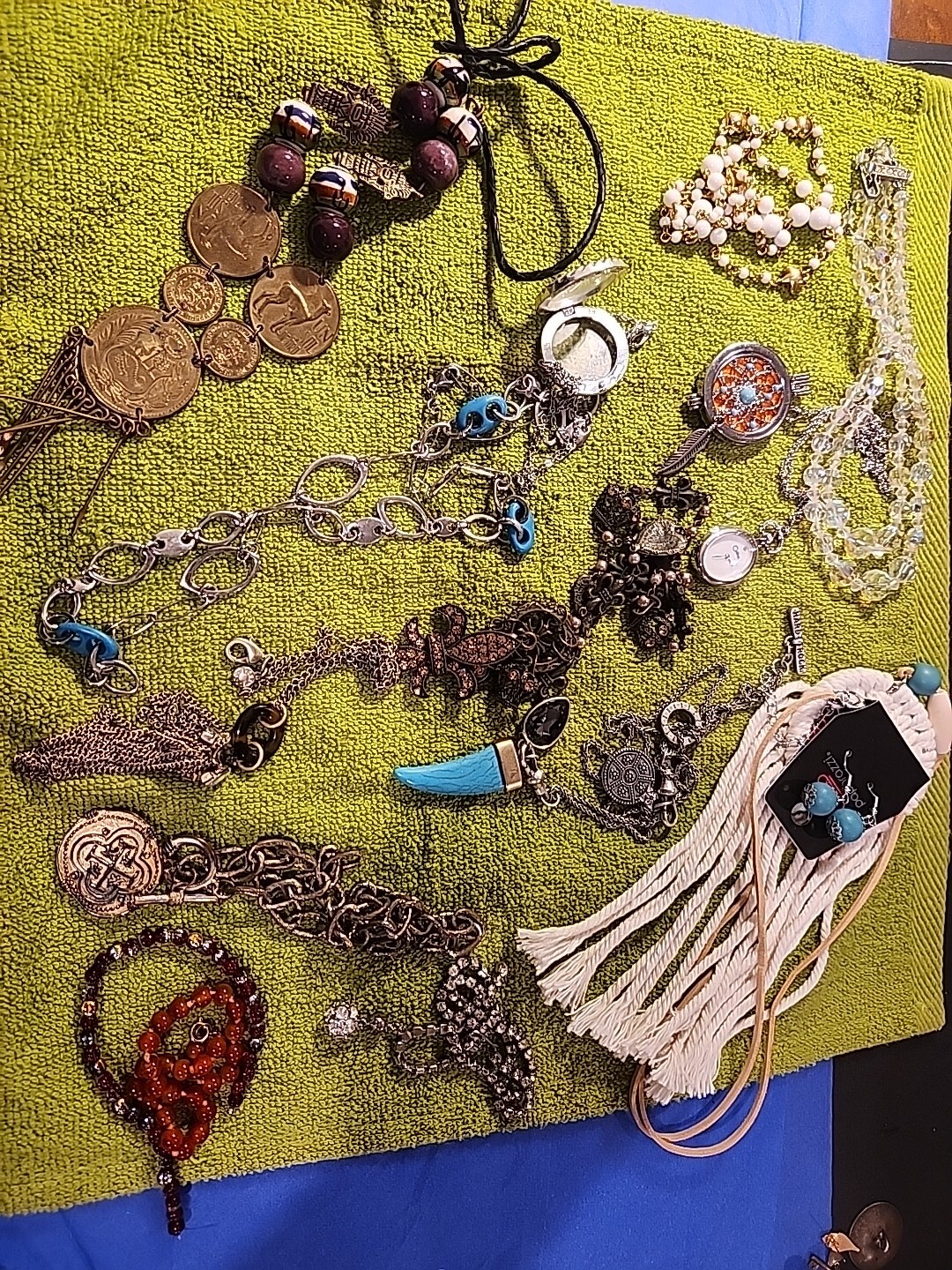 Jewelry Costume Lot Some Signed 1950s-1980s. (614)