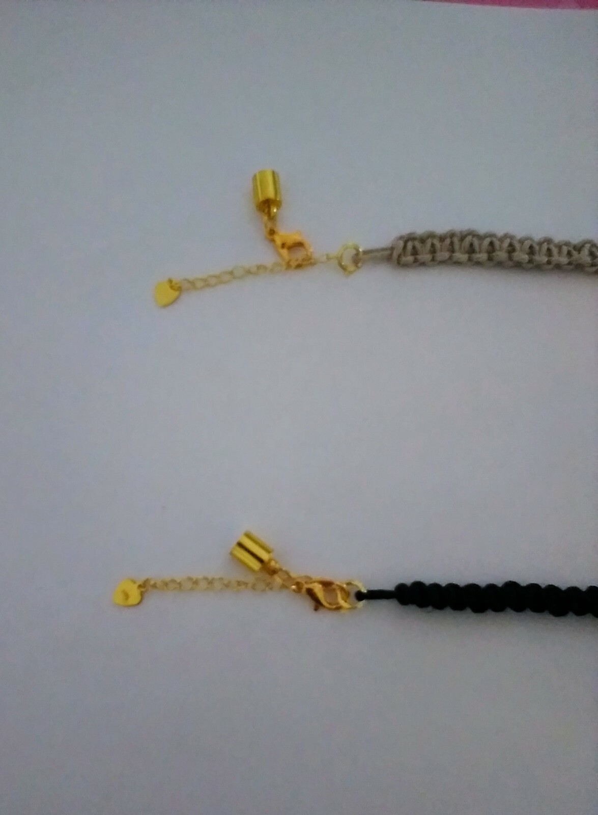 70’s surfer/boho/hippie/skater style hemp macrame choker necklace with seashell