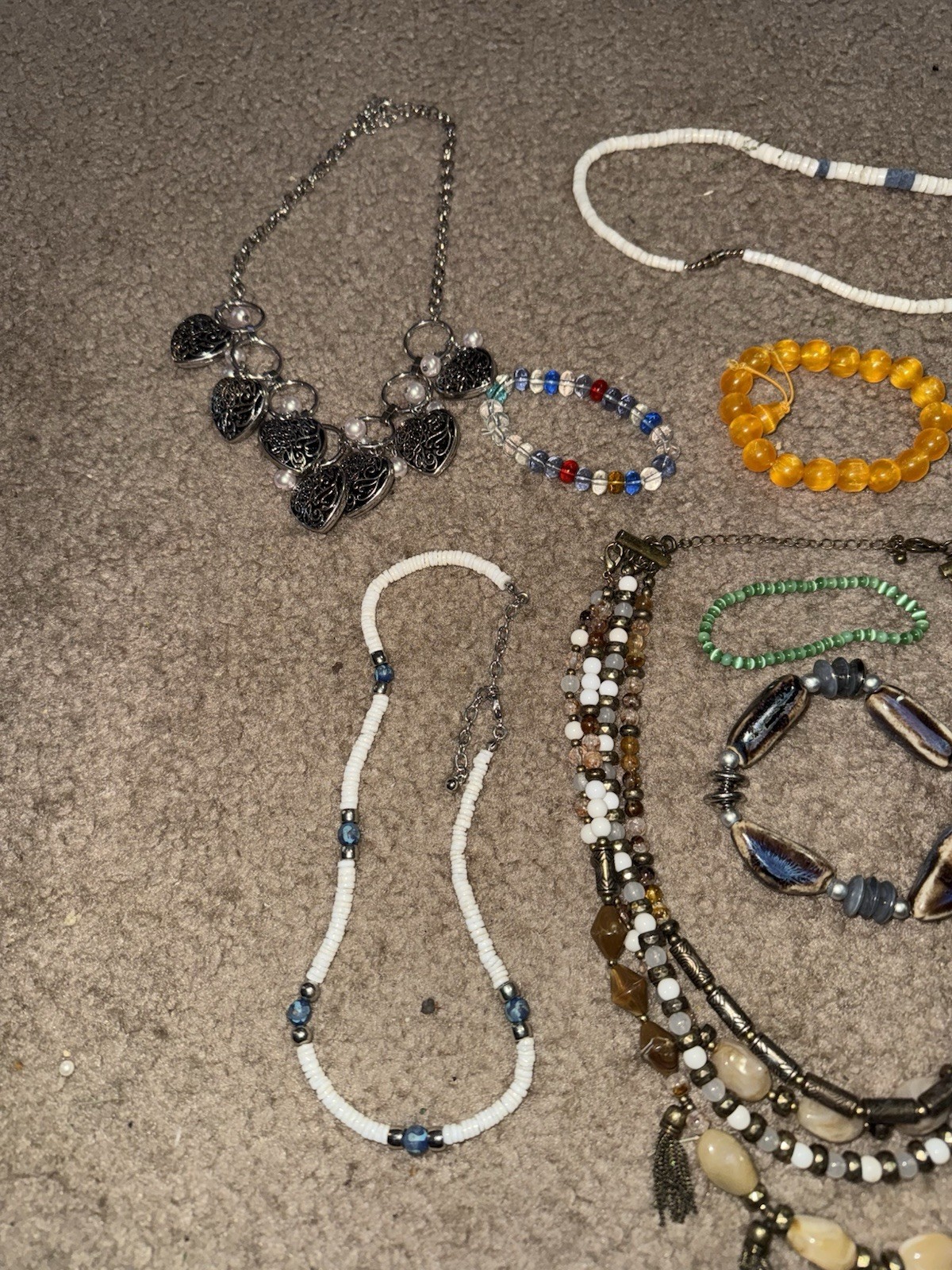 11 Oz Vintage To Modern FASHION JEWELRY Lot All Wearable Pictured Items B2