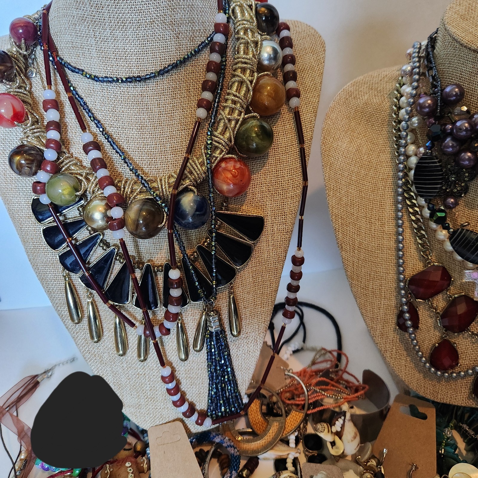 Vintage Estate All Wear Or Resale Huge Costume Jewelry Lot 82 Pcs 4lbs 9Oz
