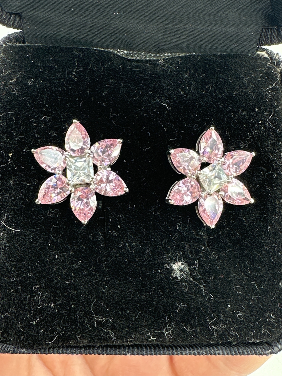 Vintage Real collectibles by Adrienne Sterling earrings #507