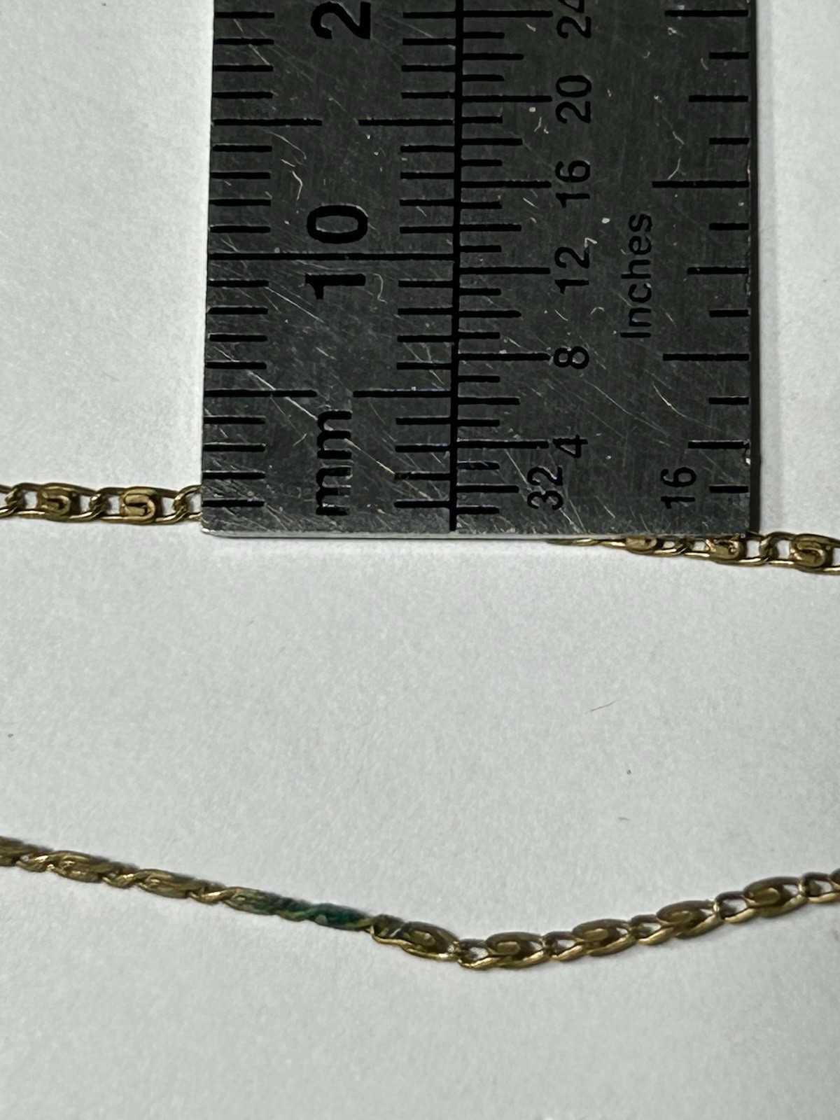 1/20 12K GF Gold Chain Necklace 18″ 1.6 Grams Vintage 1/20 12K Gold Chain
