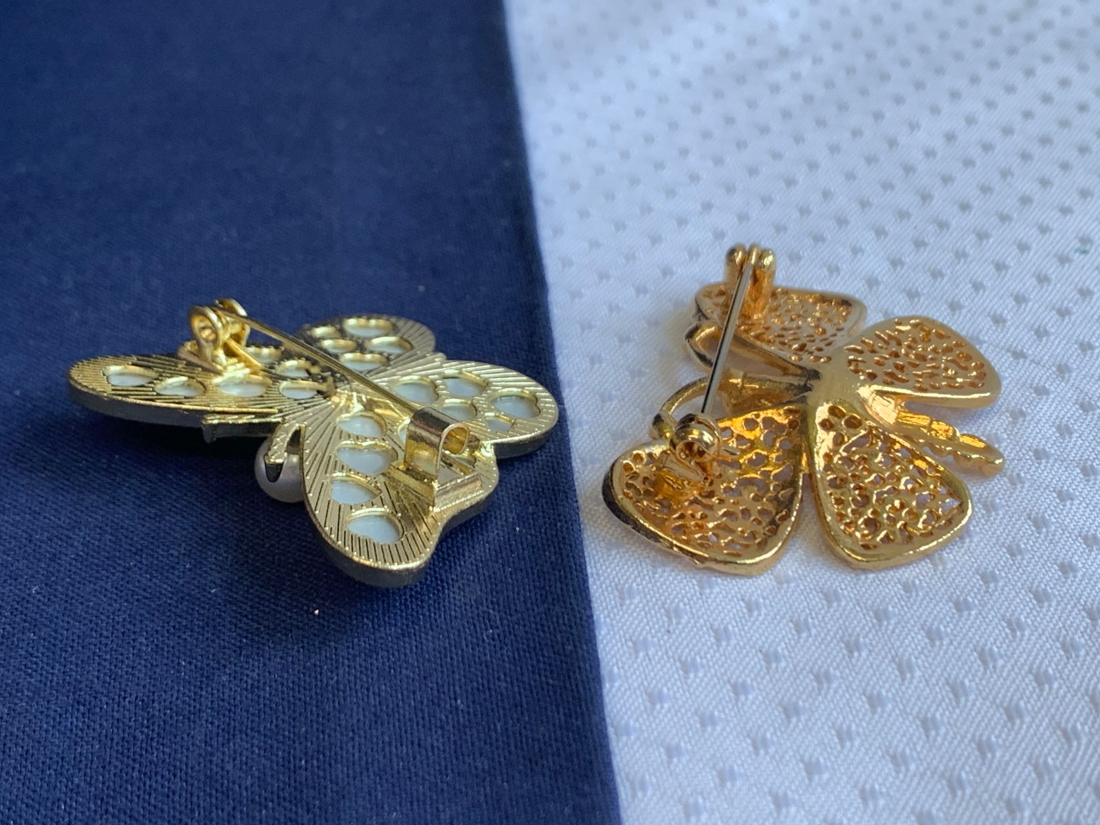Vtg Butterfly Costume Jewelry Lot Eisenberg Sporrong & Co Trifari Monet Avon