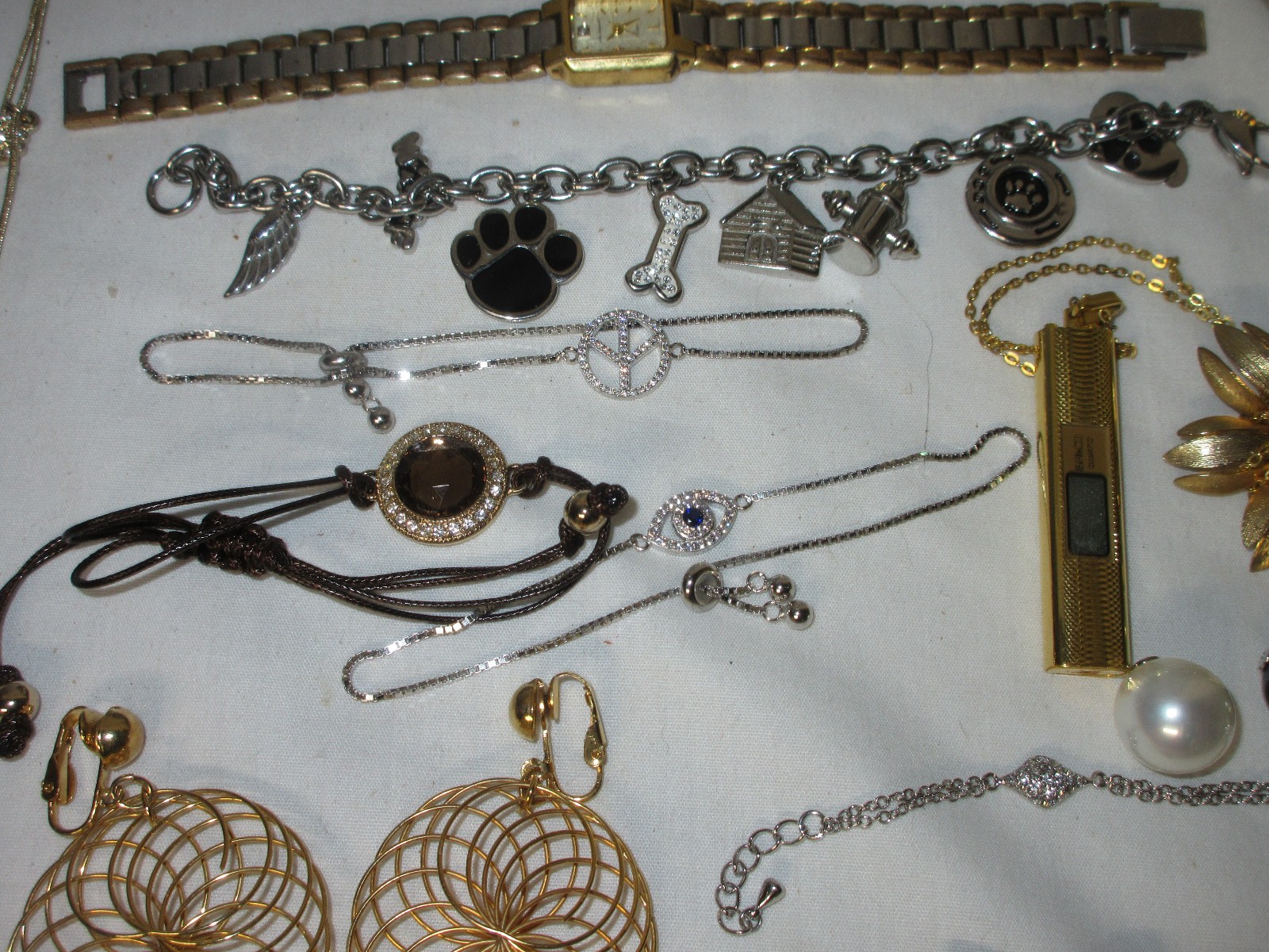 47 Pc. FASHION JEWELRY Bracelets, watches, necklaces, etc.