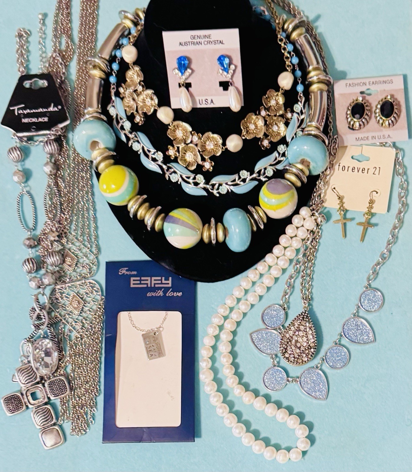 Vintage High End Costume Jewelry Sterling Mamselle CORO Monet Austria EFFY AJMC