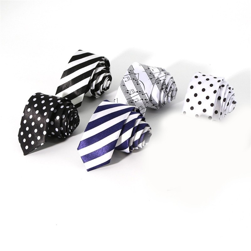 Elegant Multicolor Necktie Comfortable Business Ties Casual Versatiles Necktie
