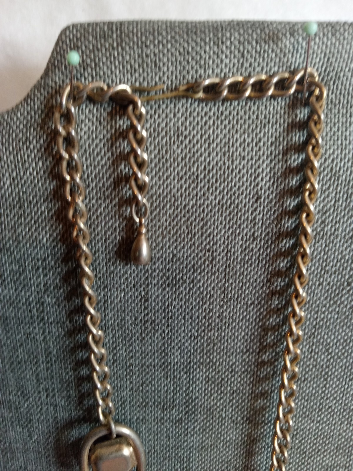 Vintage Mid Century Gold Tone Black Lucite Bead Necklace Classic Statement Wear