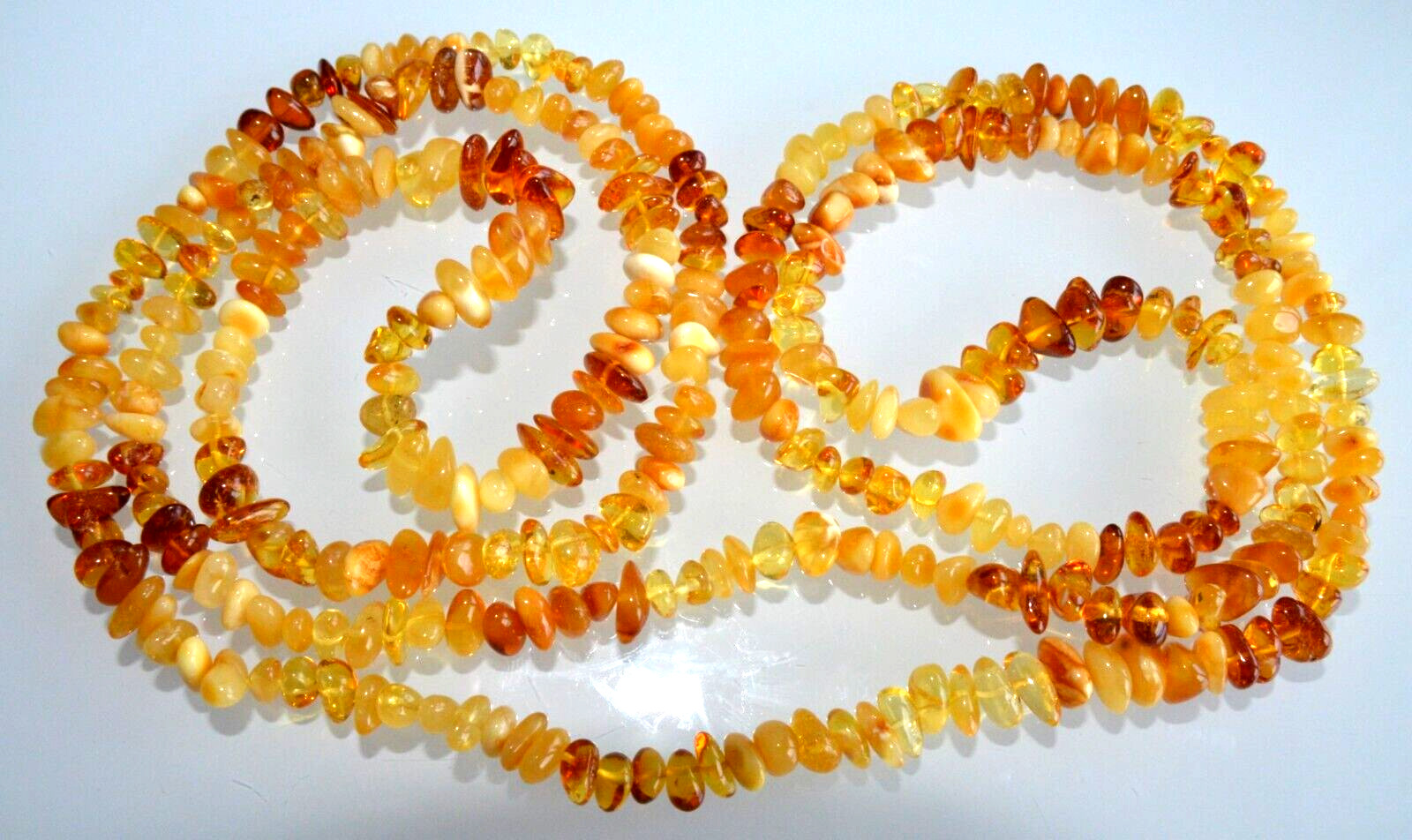 ✅135 cm=42gr RUSSIAN SOVIET BALTIC AMBER BEAD NECKLACE 琥珀 BRACELET STONE PENDANT